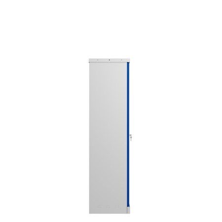 Phoenix Aktenschrank SCL1491GBK aus Stahl mit 2 Türen und 3 Regalen, grauer  Korpus und blaue Türen mit Schlüsselschloss online kaufen bei Netto