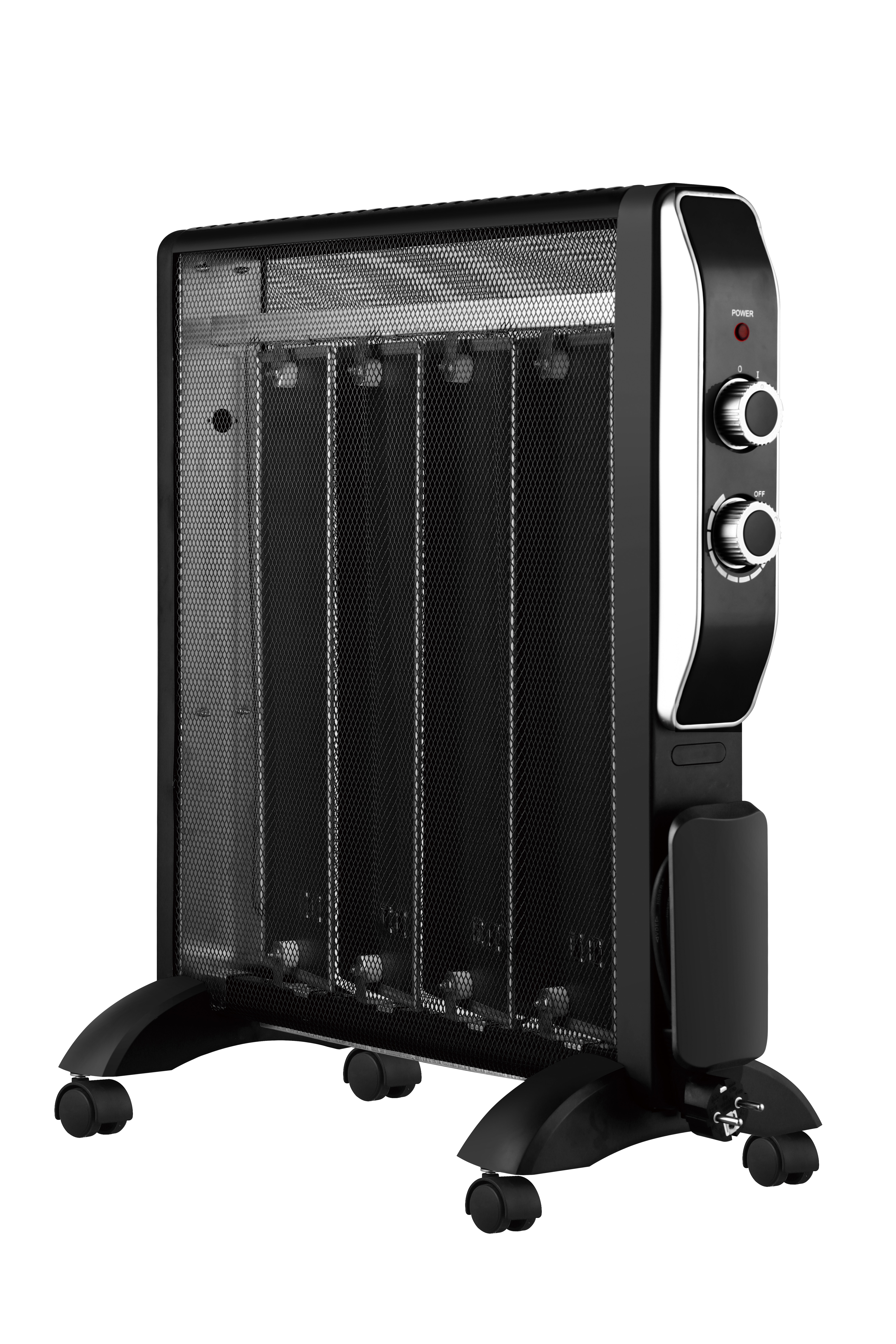 VALE Micathermic Heater HY-200A 2000W, schwarz - Bild 1