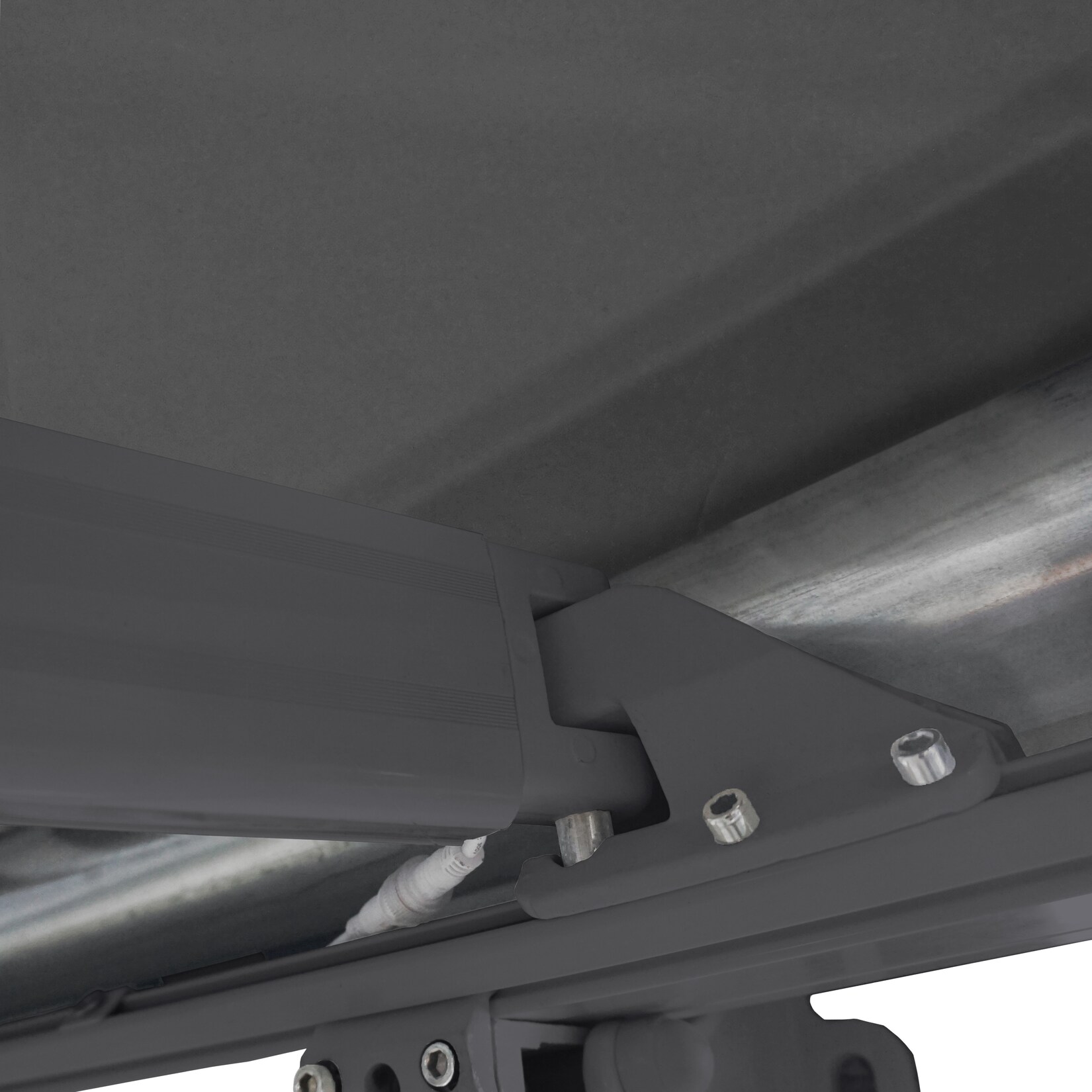 HOME DELUXE LED Vollkassettenmarkise ELOS anthrazit | 04058166245182