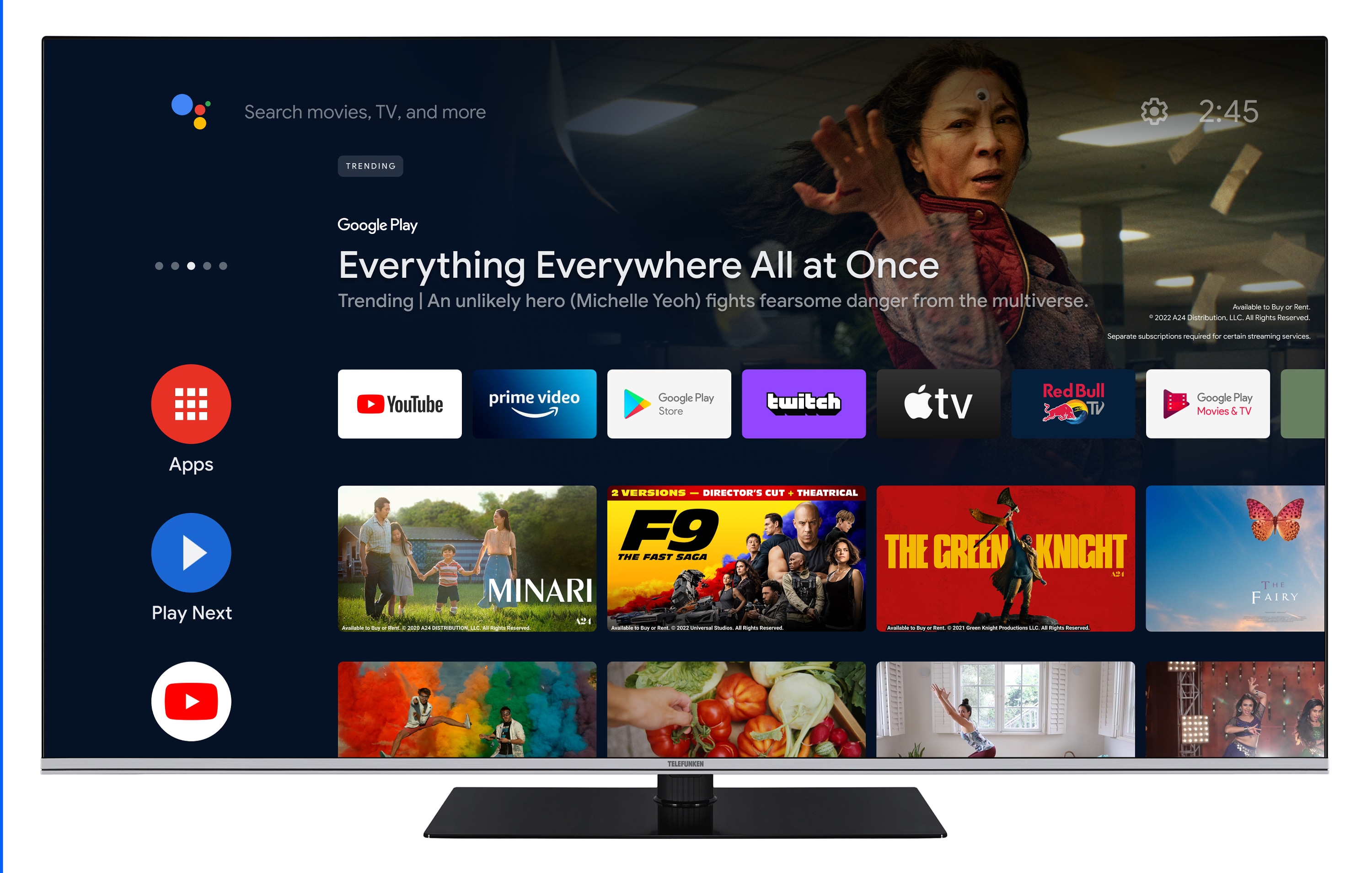 Telefunken QU65AN900M QLED TV 65" - Bild 1