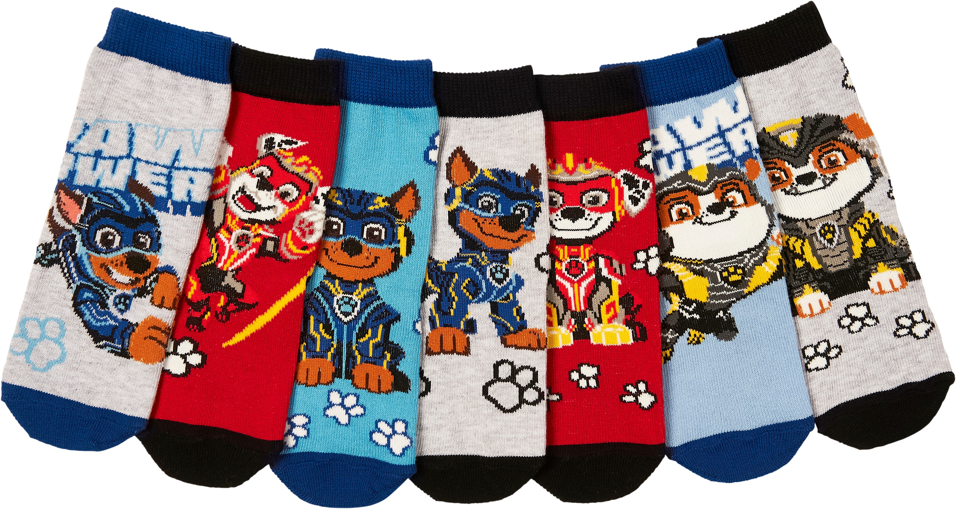 Paw Patrol Socken 7 ST - Paw Patrol Boys Gr. 23-36 - Bild 1