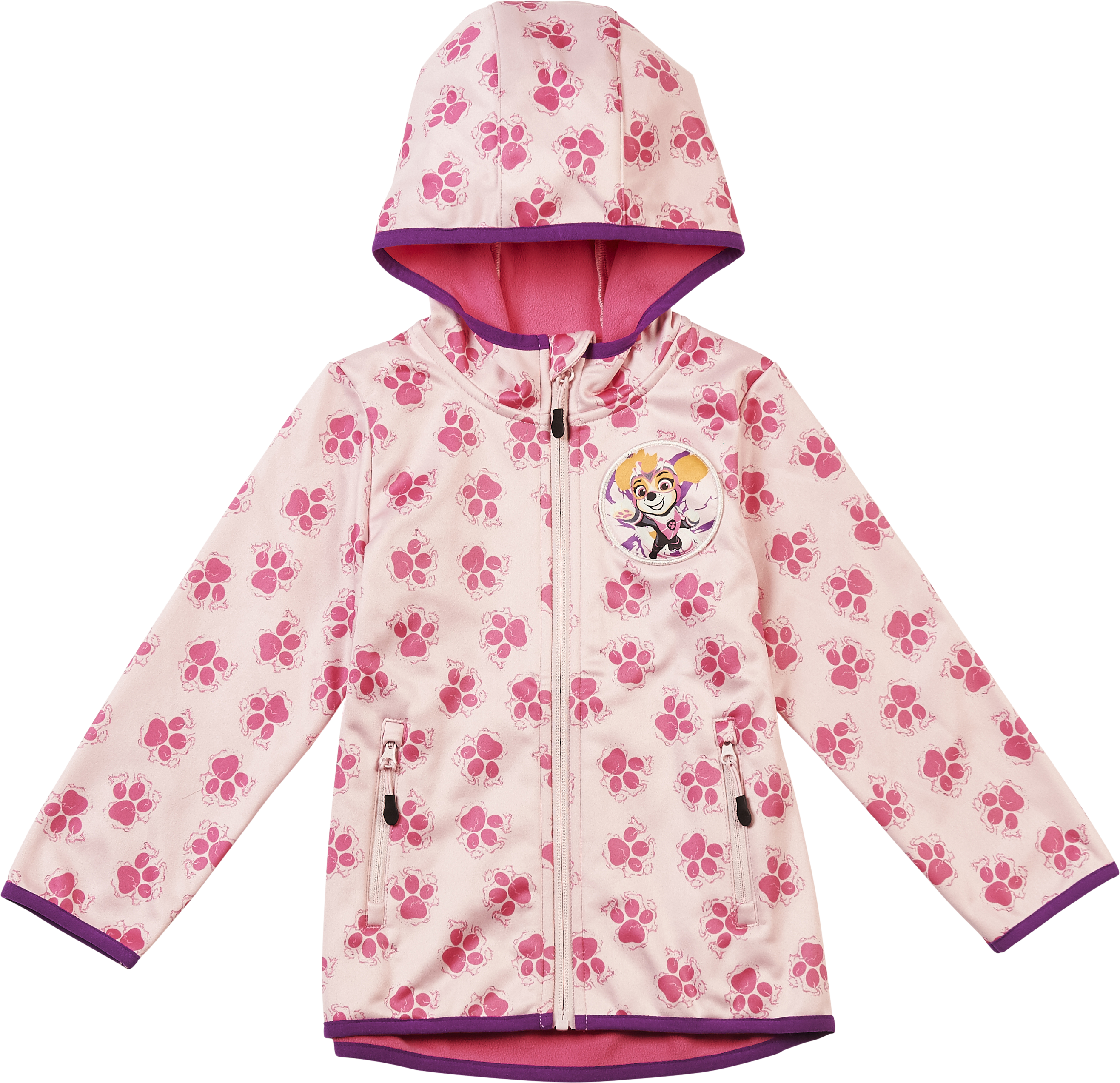 Kinder Softshell Jacke Paw Patrol Girls 110/116 - Bild 1