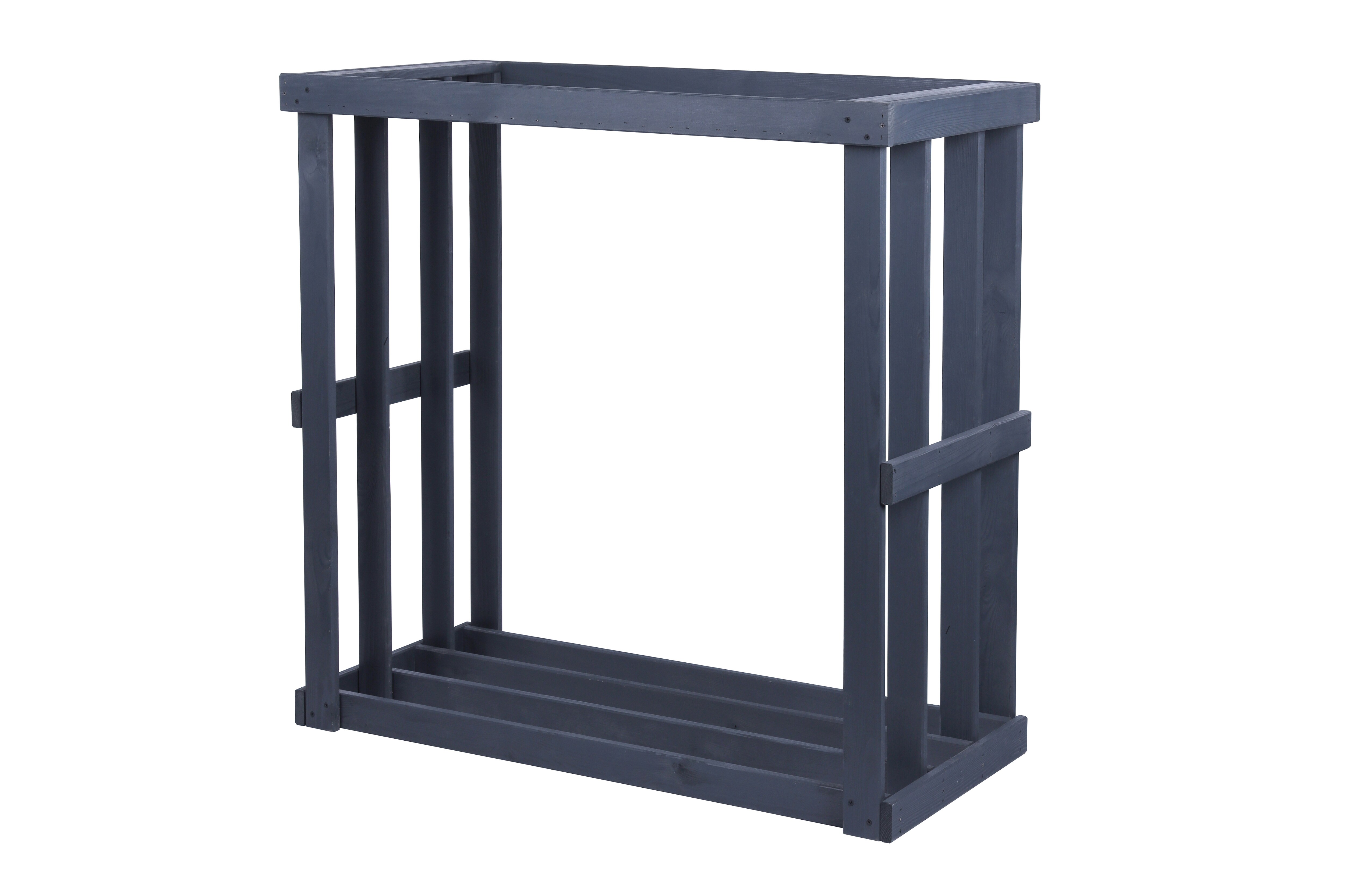 Westmann Holz Kaminholzregal Harald | Anthrazit | 52x108x106 cm - Bild 1