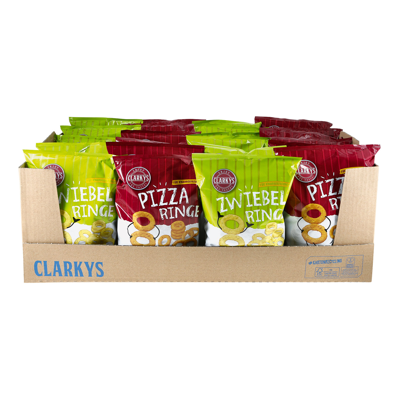 Clarkys Snack Ringe 100 g, verschiedene Sorten, 30er Pack - Bild 1