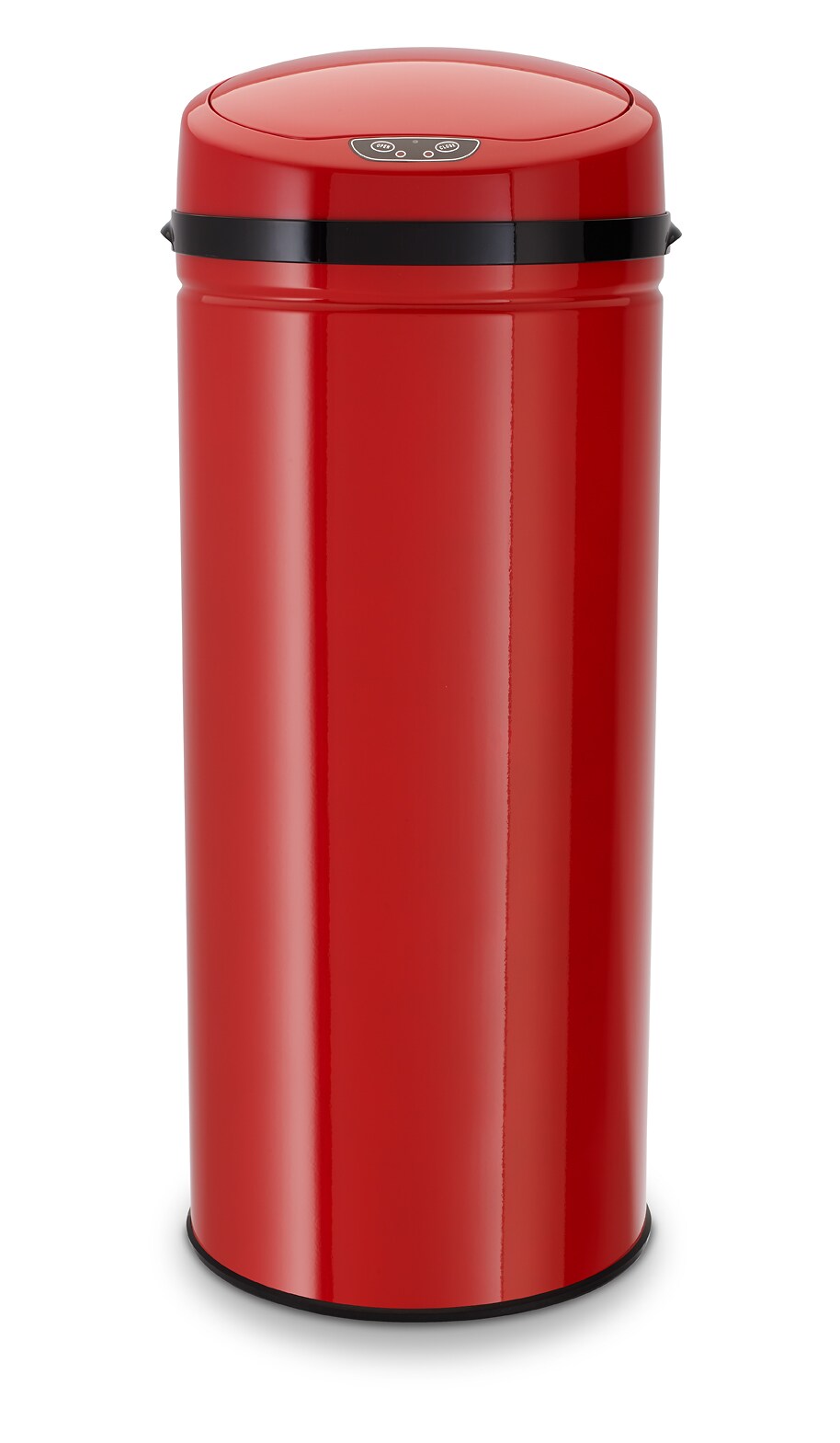 ECHTWERK Abfalleimer 42L mit Sensor – INOX RED | 04260238060528