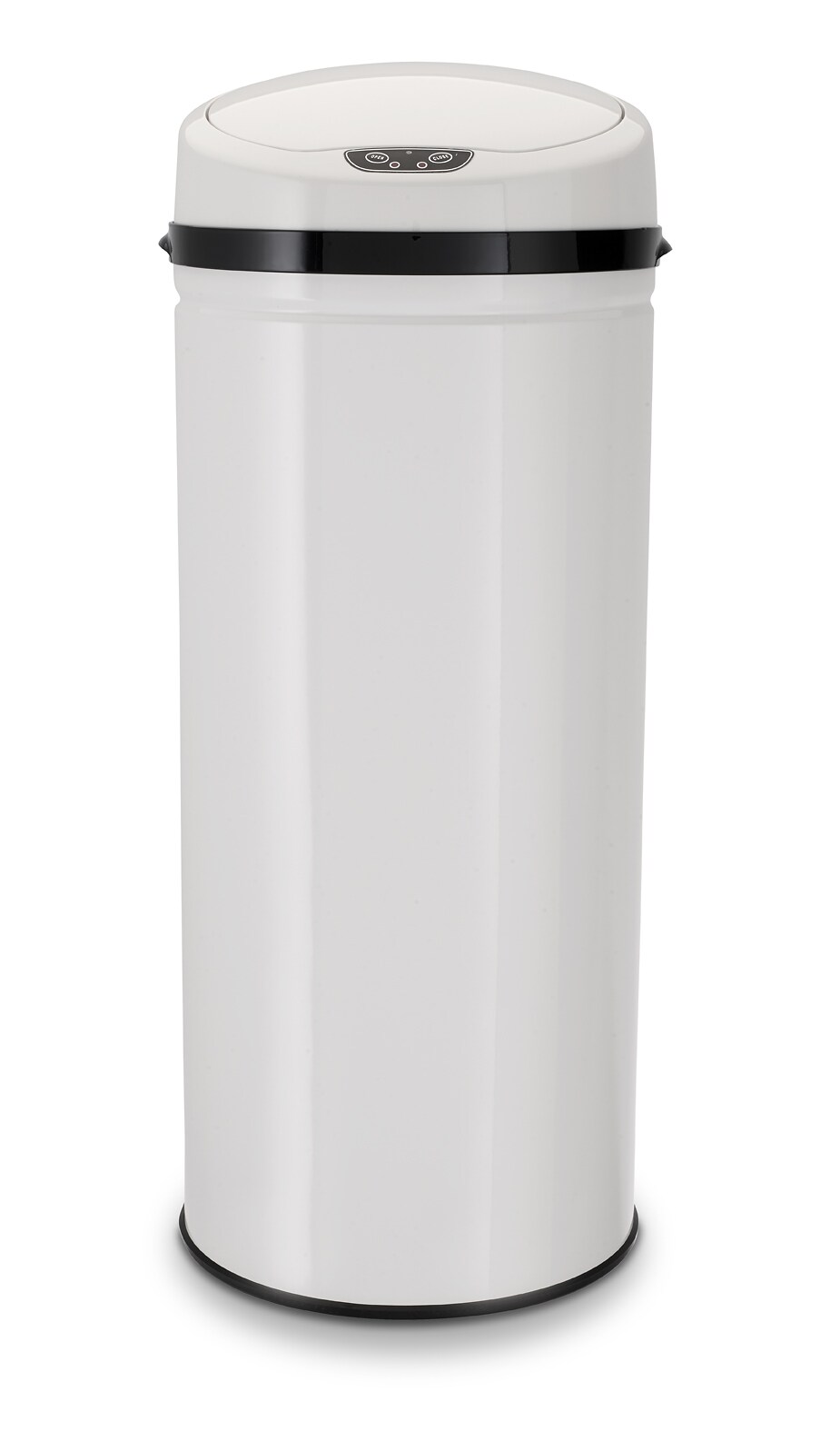 ECHTWERK Abfalleimer 42L mit Sensor – INOX WHITE | 04260238060580