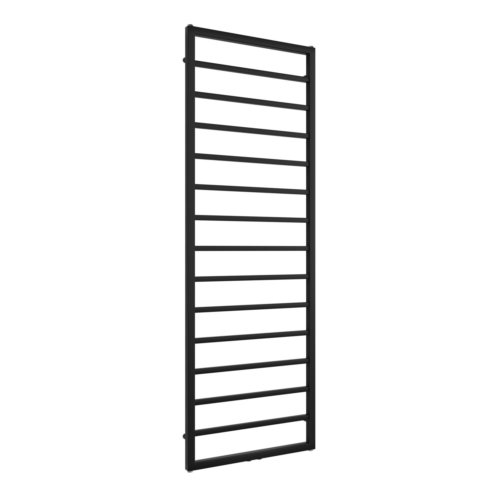 Azur Badheizkörper Pure Slim Schwarz Matt - 1720x600 mm