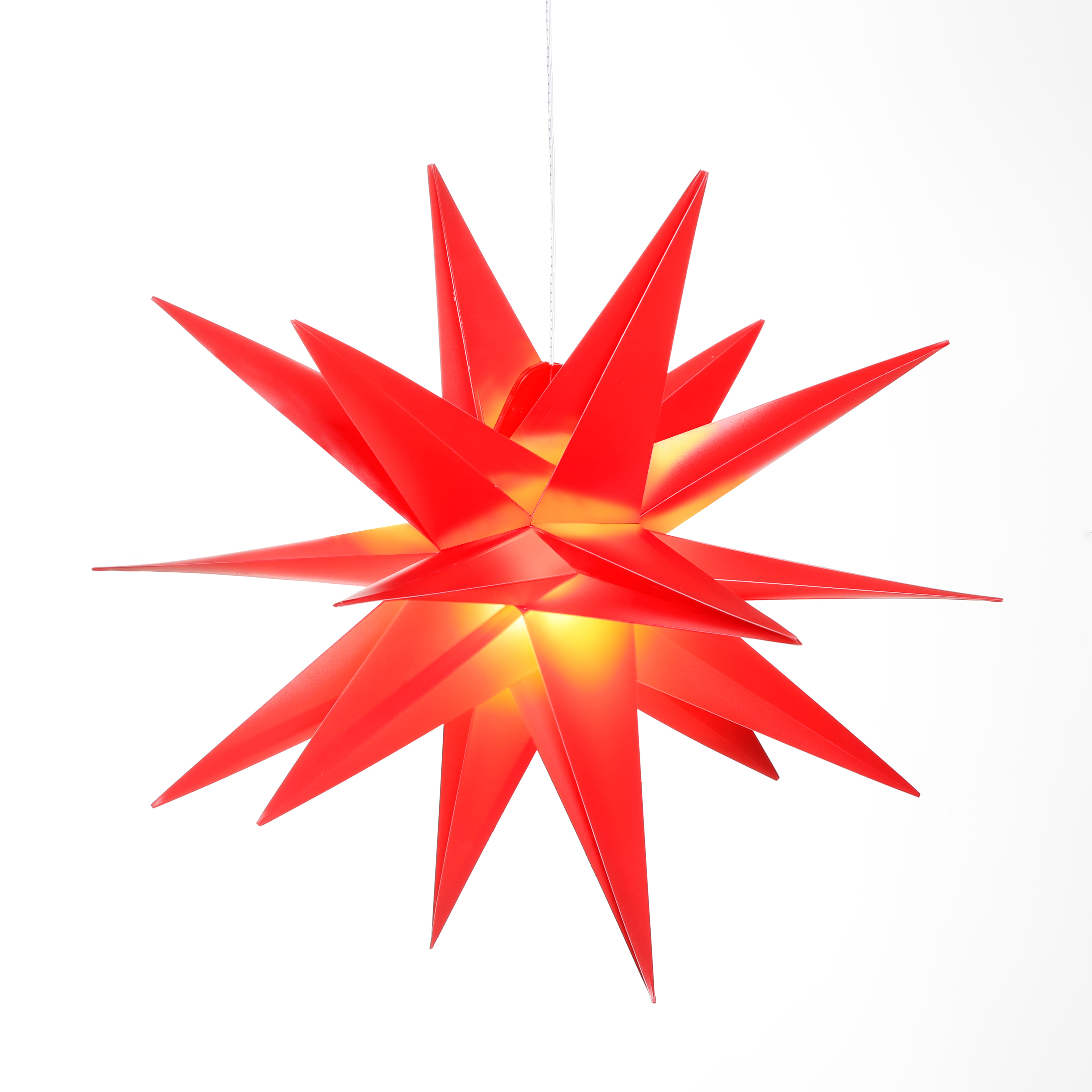 Dekor LED Leuchtstern (Rot) - Bild 1