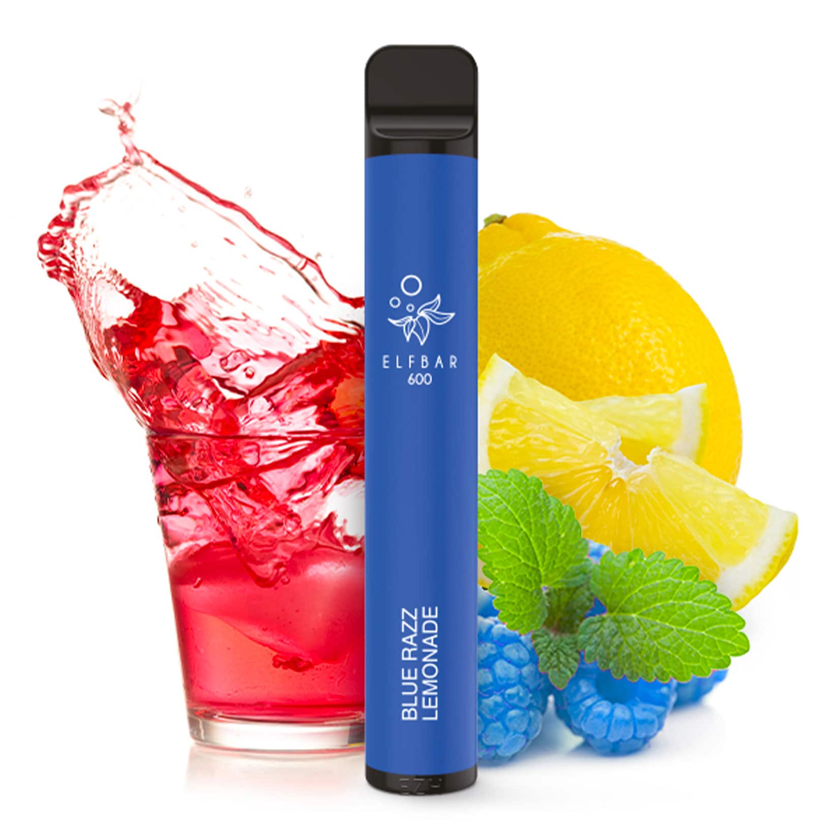 Elf Bar 600 Einweg E-Zigarette Blue Razz Lemonade, 2 ml, 2.0% Nikotin - Bild 1