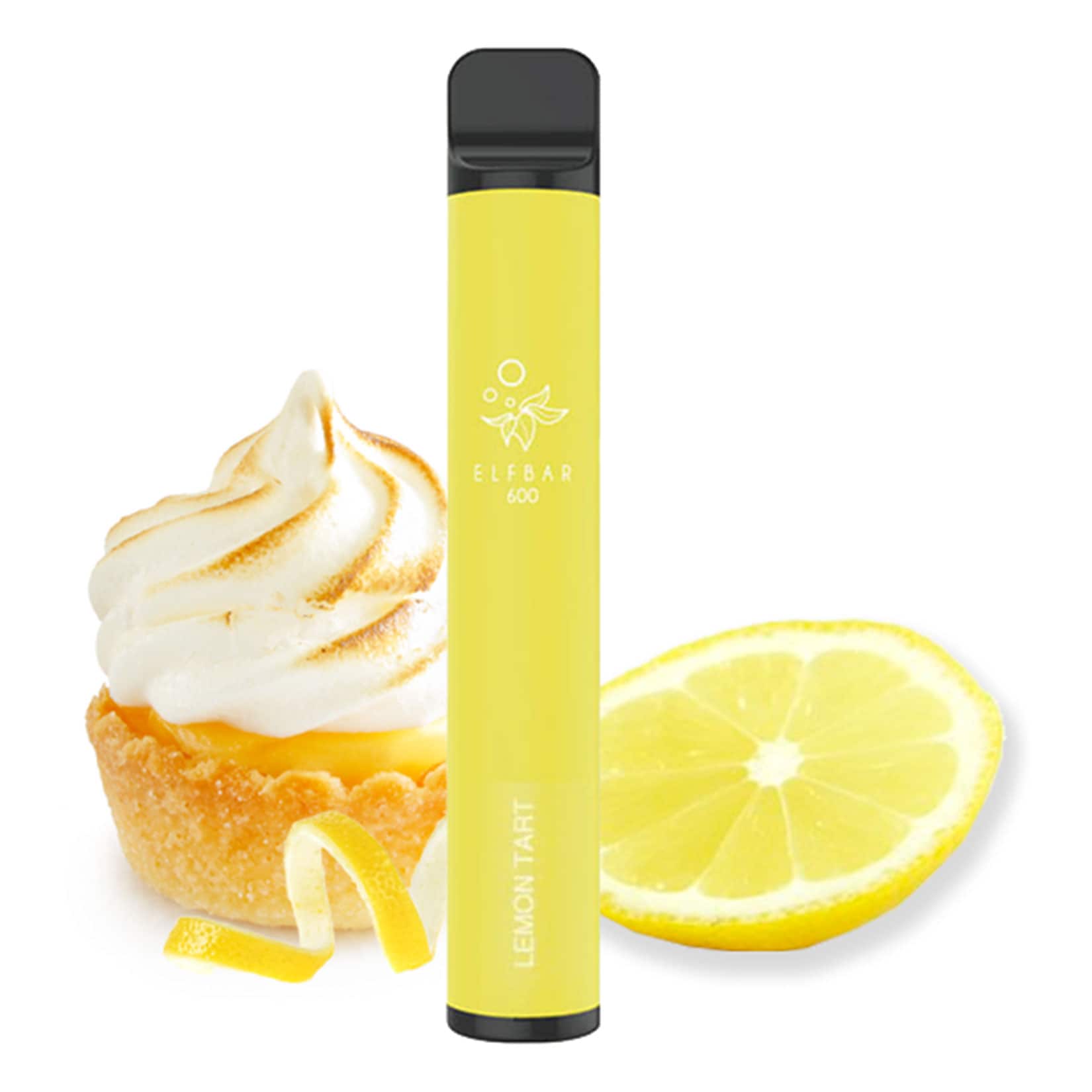 Elf Bar 600 Einweg E-Zigarette Lemon Tart, 2 ml, 2.0% Nikotin - Bild 1