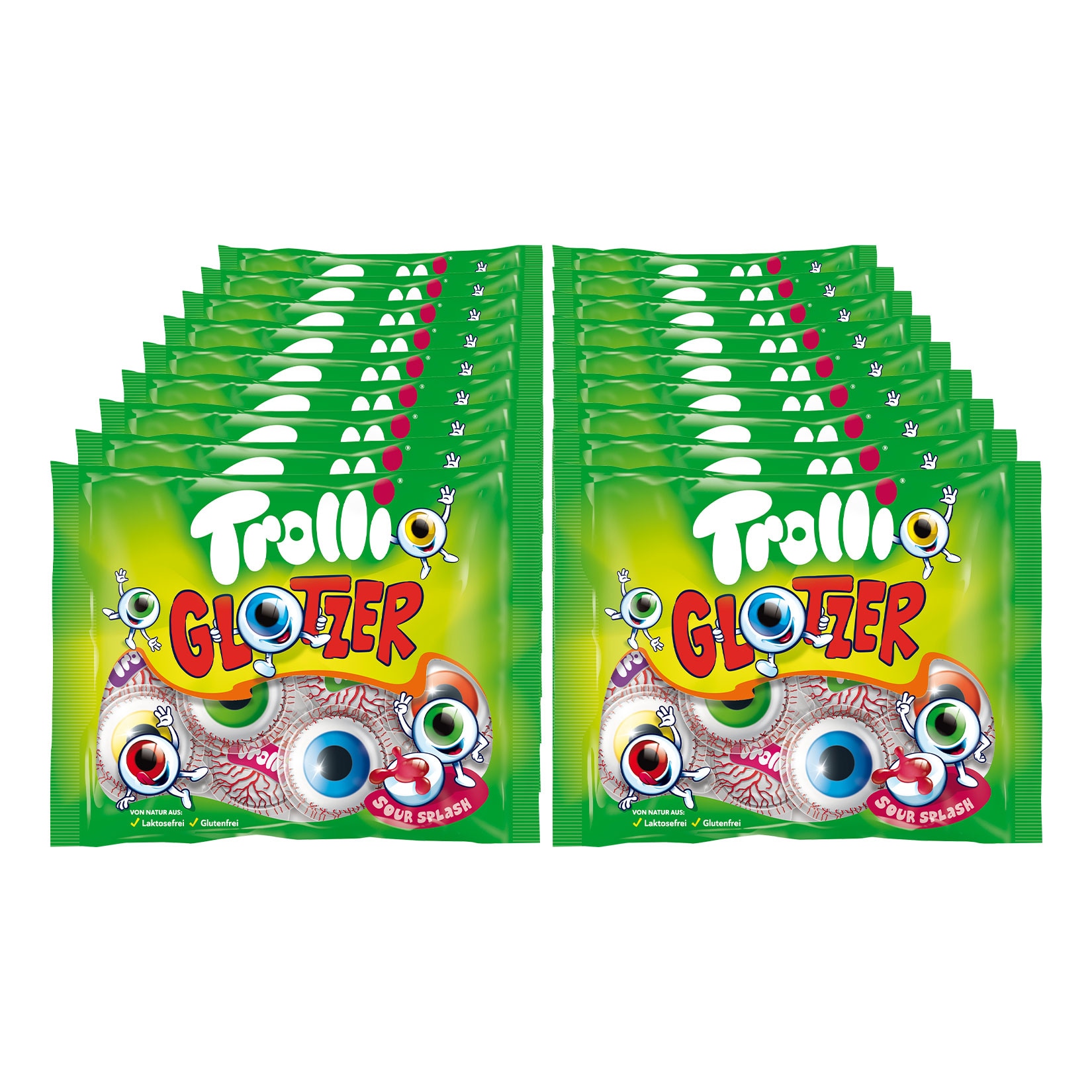 Trolli Fruchtgummi Glotzer 131 g, 18er Pack - Bild 1