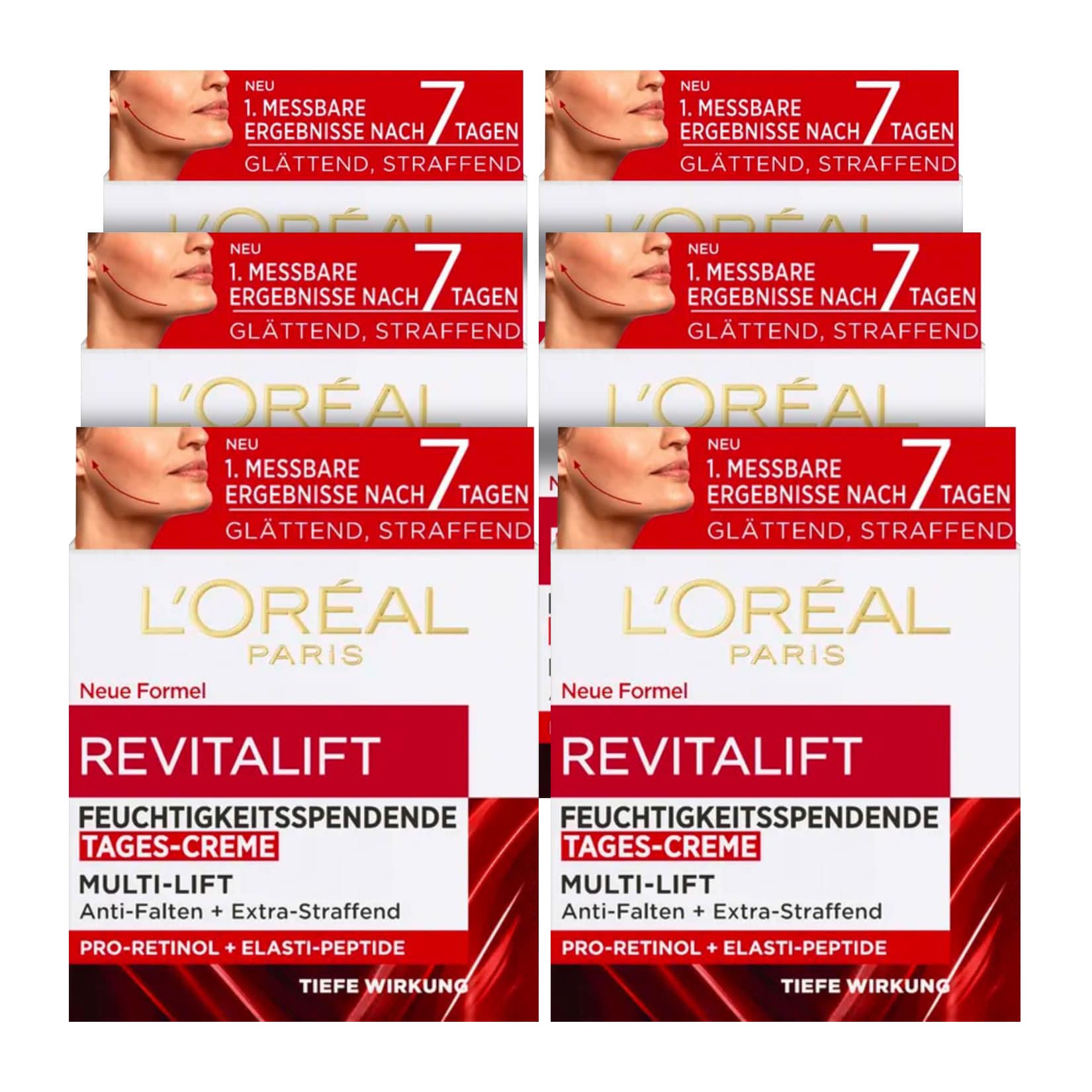 L'Oreal Tagescreme Revitalift 50 ml, 6er Pack - Bild 1