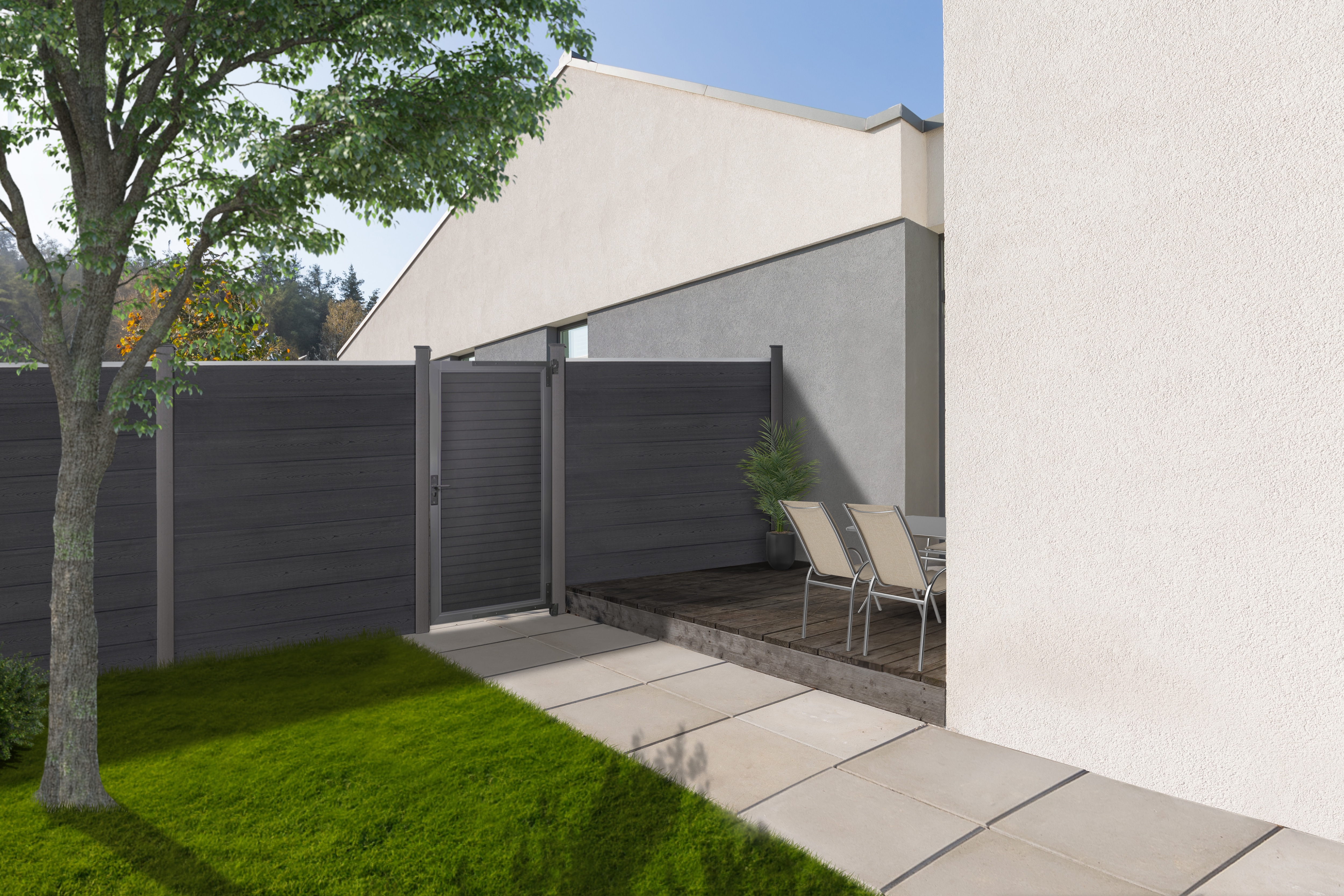 HOME DELUXE WPC Gartentor CALLATOR - Bild 1