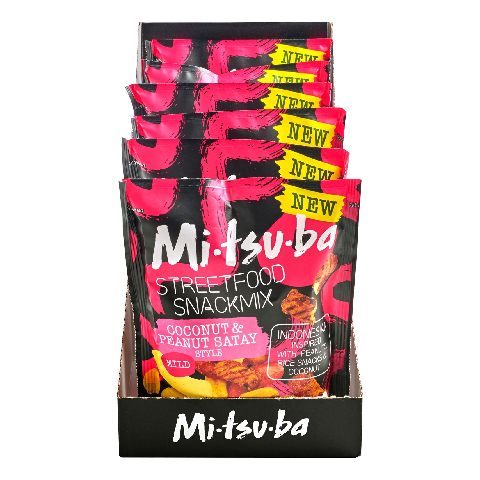 Mitsuba Streetfood Mix Coconut & Peanut Satay 140 g, 6er Pack - Bild 1