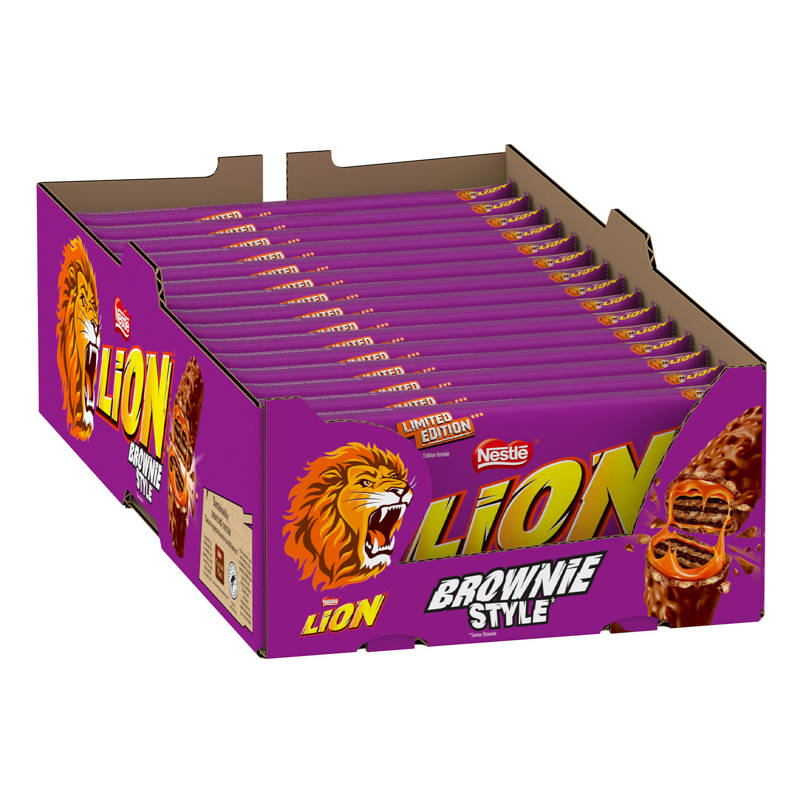 Nestl&eacute; Lion Brownie 5er Multipack 150 g, 15er Pack - Bild 1