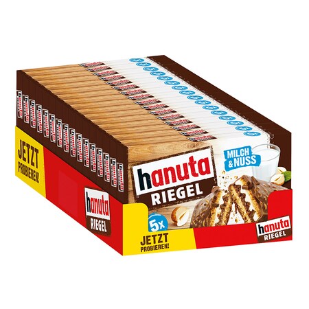 Ferrero Hanuta Riegel 172,5 g, 16er Pack