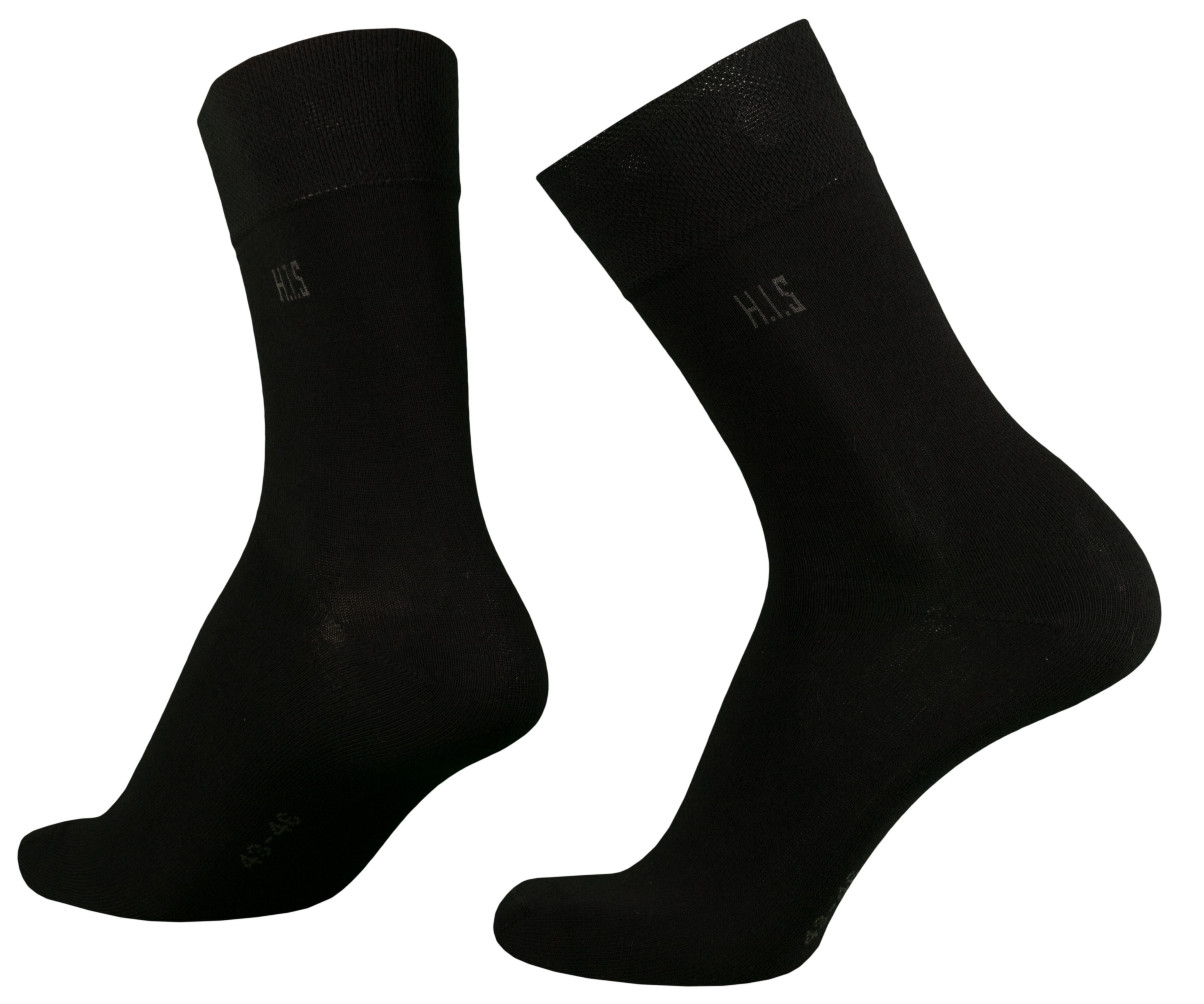 His Socken 5er Pack - Basic schwarz, Gr. 39-42 - Bild 1