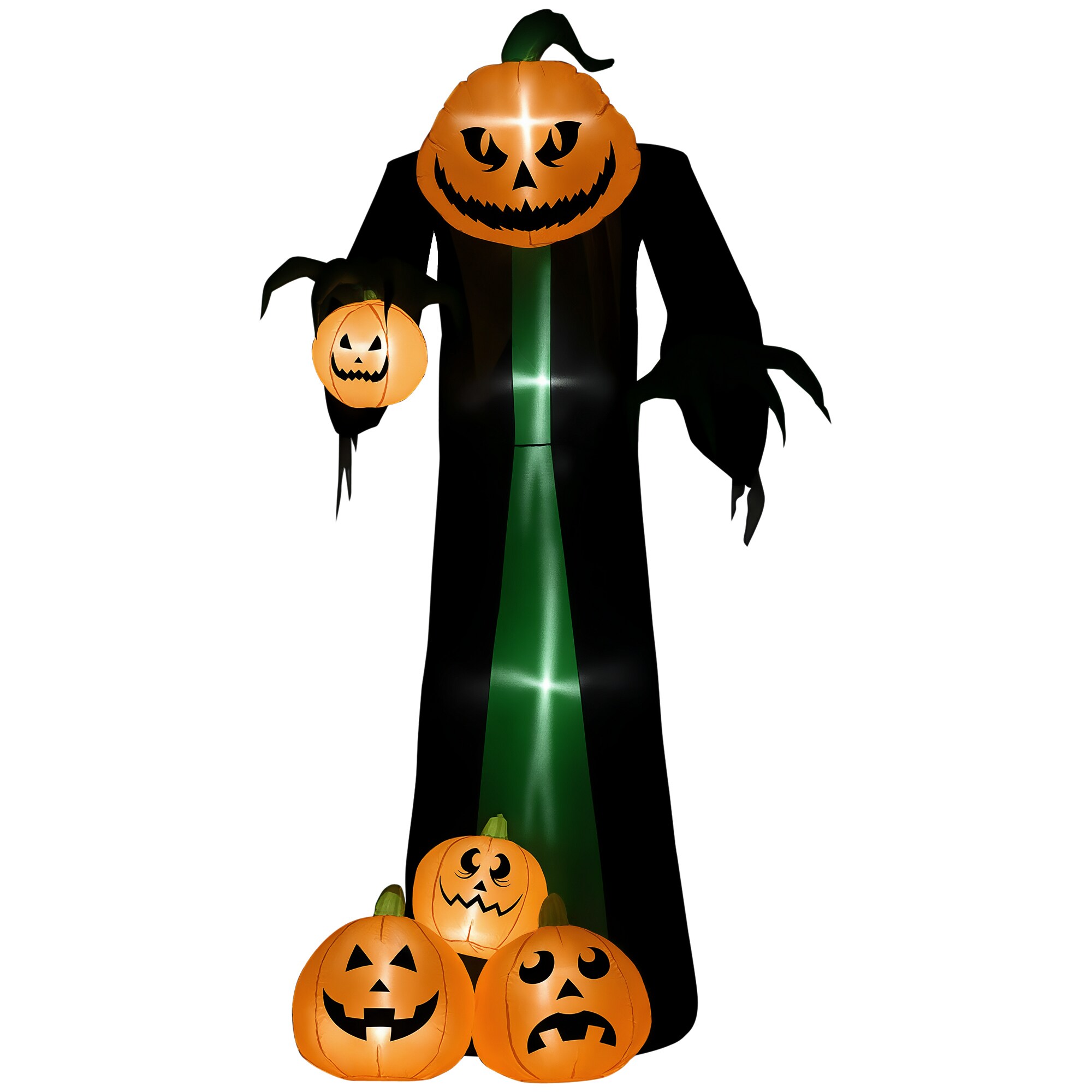 HOMCOM Aufblasbarer Halloweendekoration Polyester - Bild 1