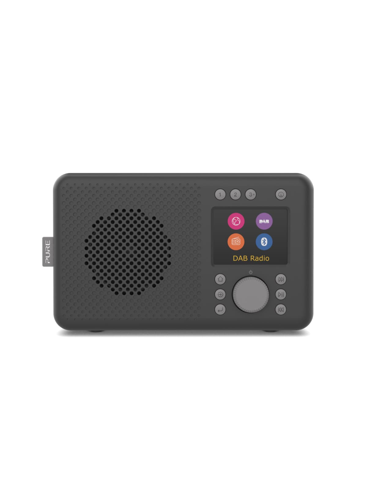 Pure Elan Connect Internetradio mit DAB+ und Bluetooth, Stone Grey - Bild 1