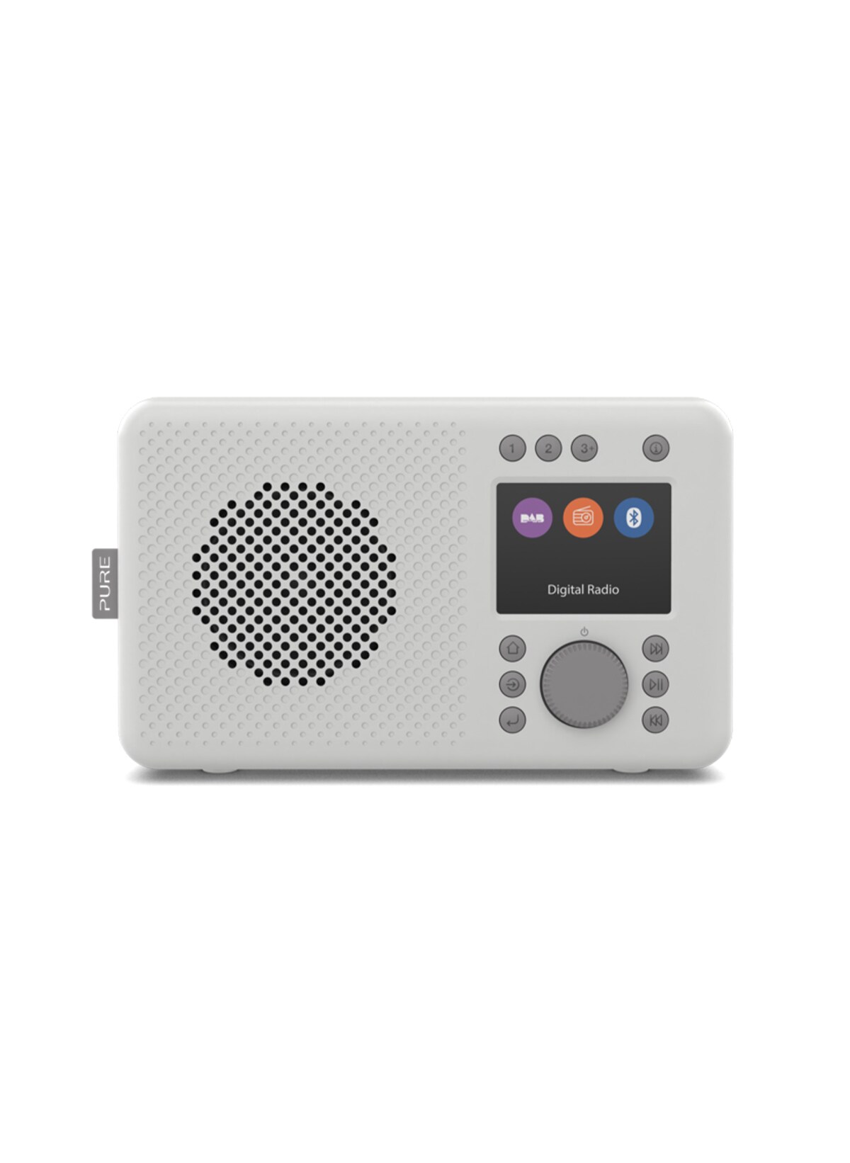 Pure Elan DAB+ portables DAB+ Radio mit Bluetooth, Stone Grey - Bild 1