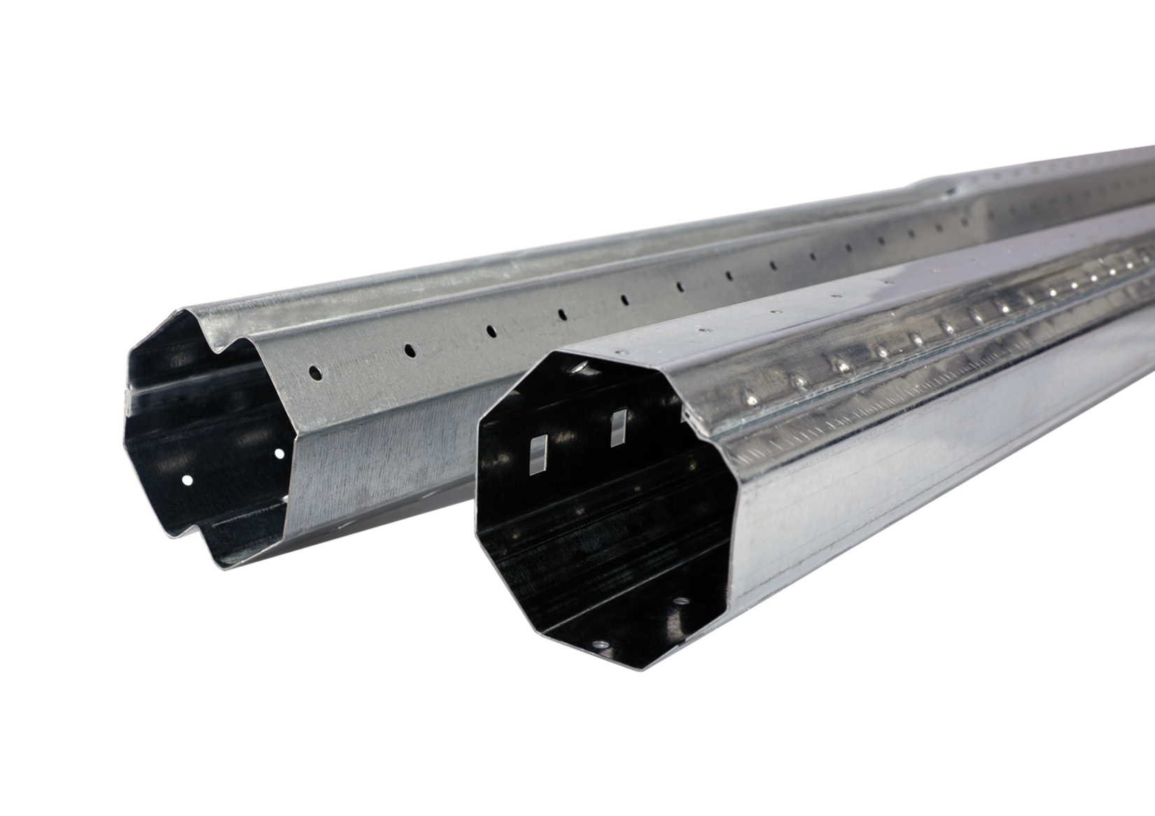 Schellenberg Rolladenwellen-Set Maxi, Stahlrohrwelle für Rolladen, Achtkantwelle 160 cm, kürzbar