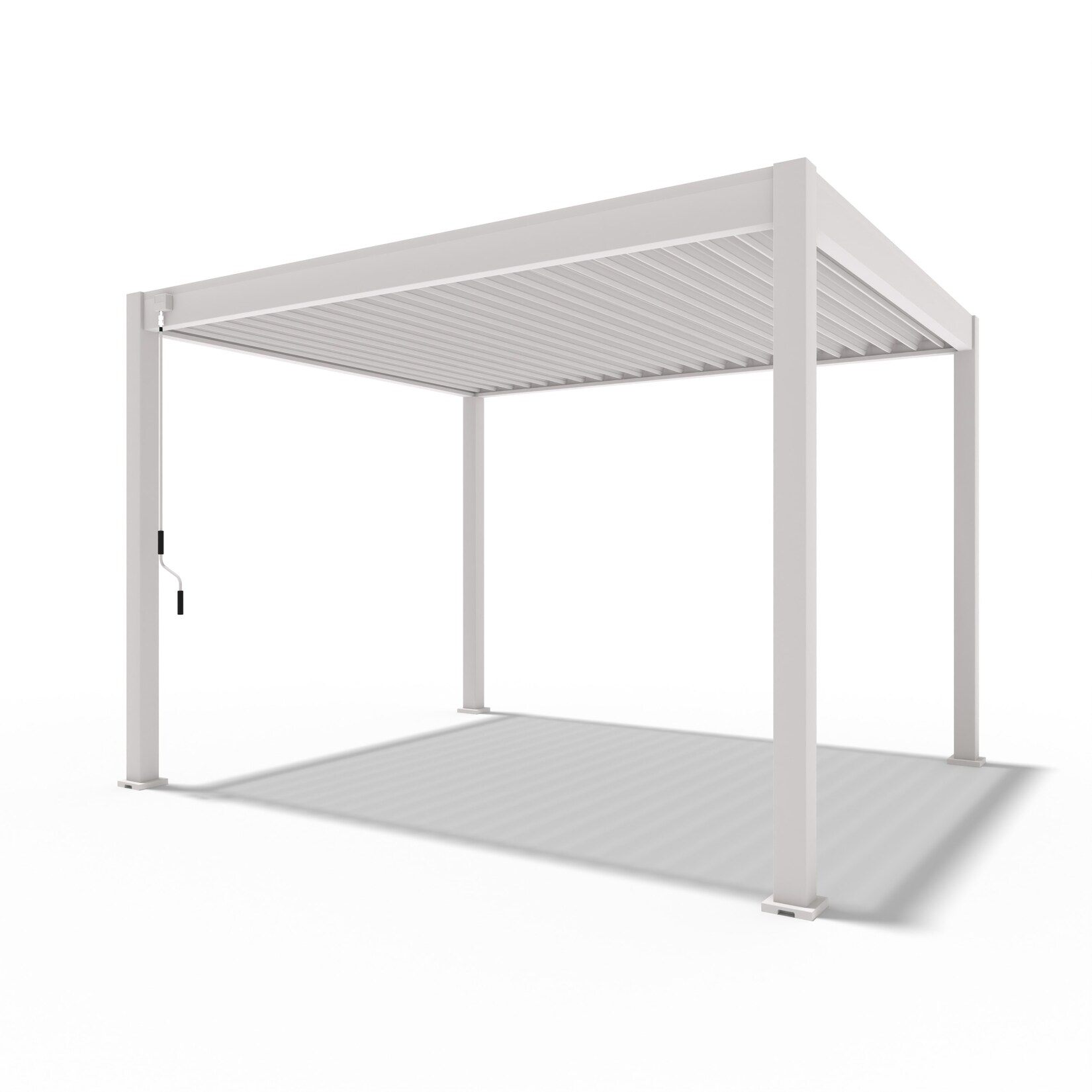Pergoline Trumpf Pergola Alu Stahl 3 m x 3,6 m sand