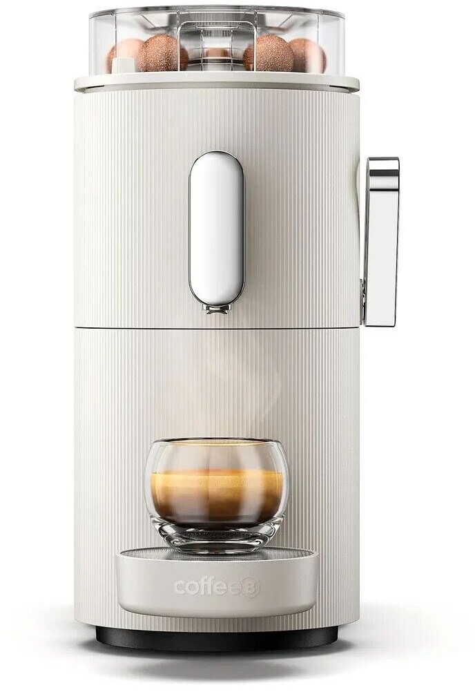 CoffeeB Kaffeemaschine Globe, wei&szlig; - Bild 1