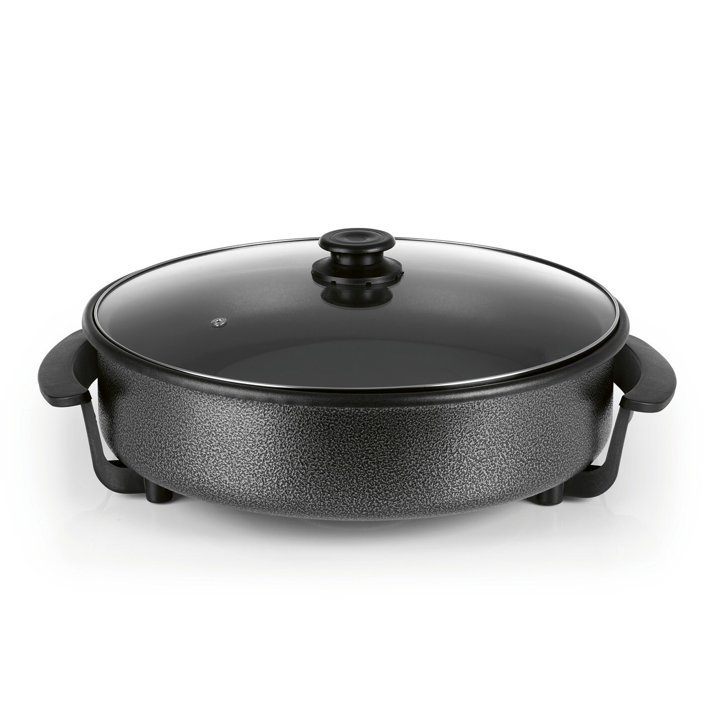 Pizza-Pfanne elektrisch 1500W schwarz
