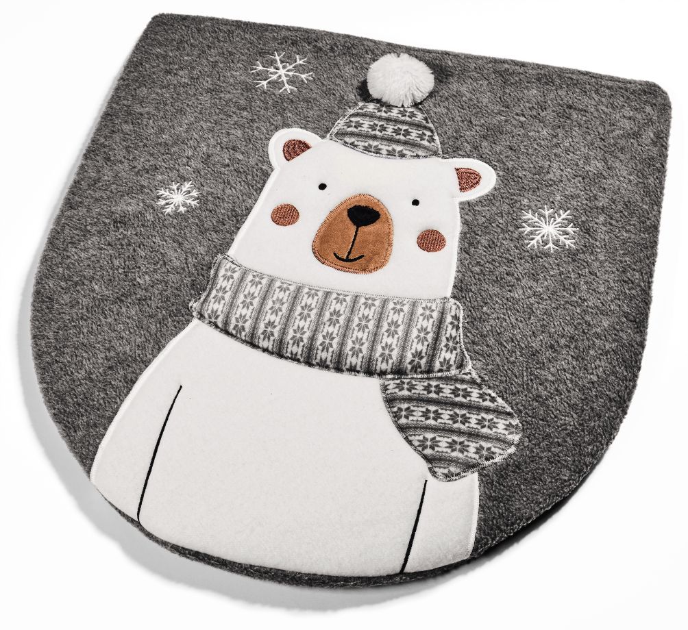 WC-Deckelbezug (3D Eisb&auml;r) - Bild 1