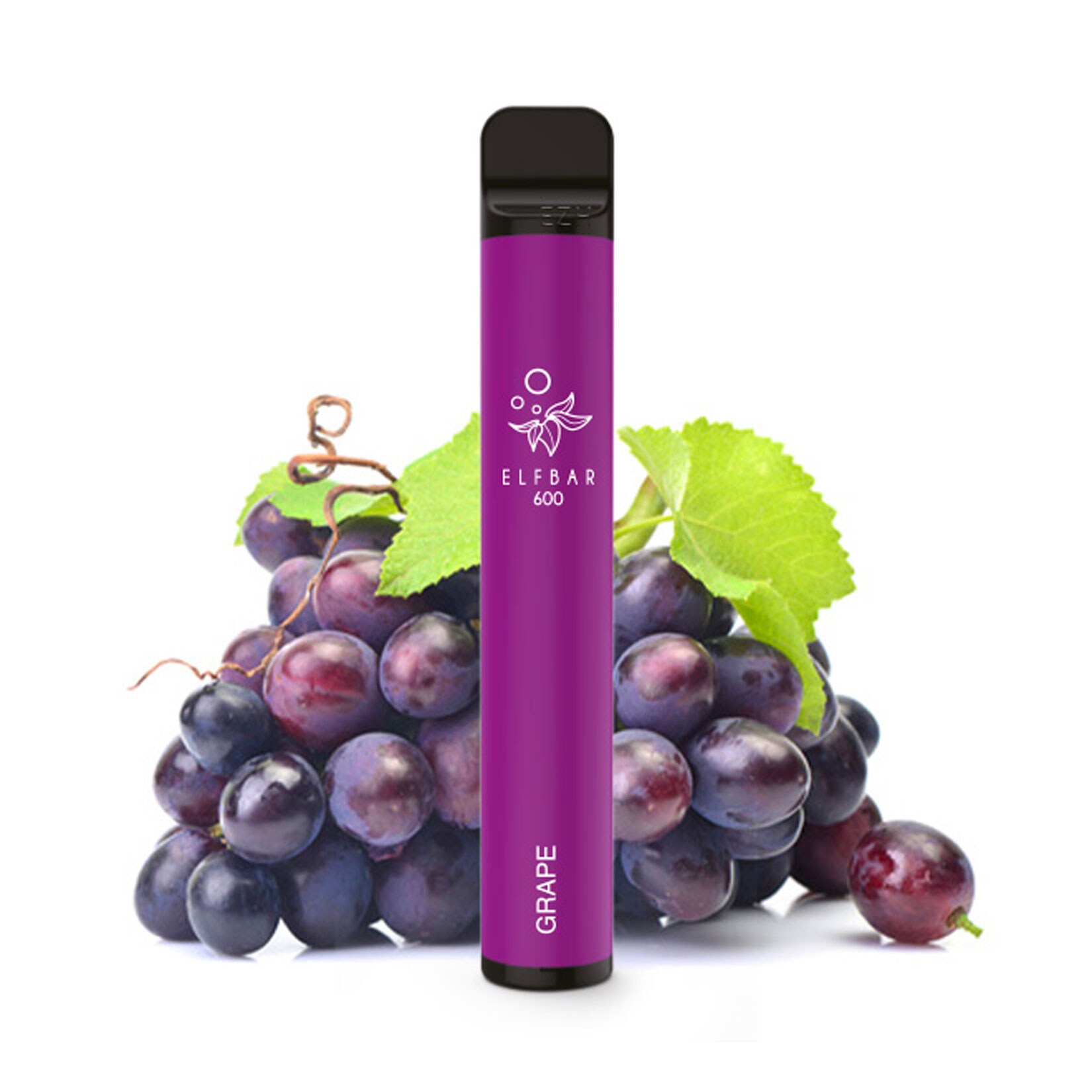 Elf Bar 600 Einweg E-Zigarette Grape, 2 ml, Nikotinfrei - Bild 1