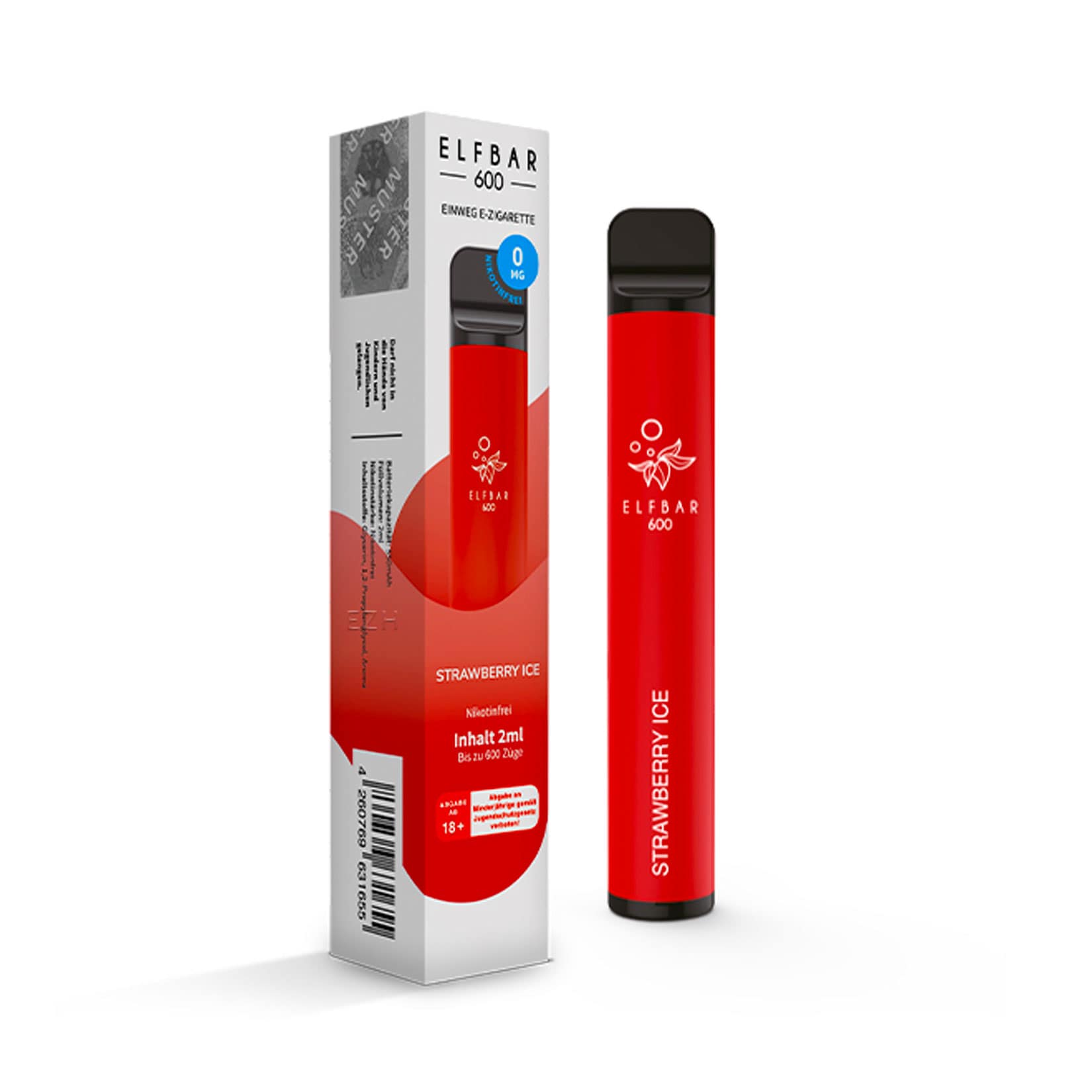 elfbar elfa kaufen ELFBAR 600 GRAPE Einweg E-Zigarette Nikotinfrei 600 Züge