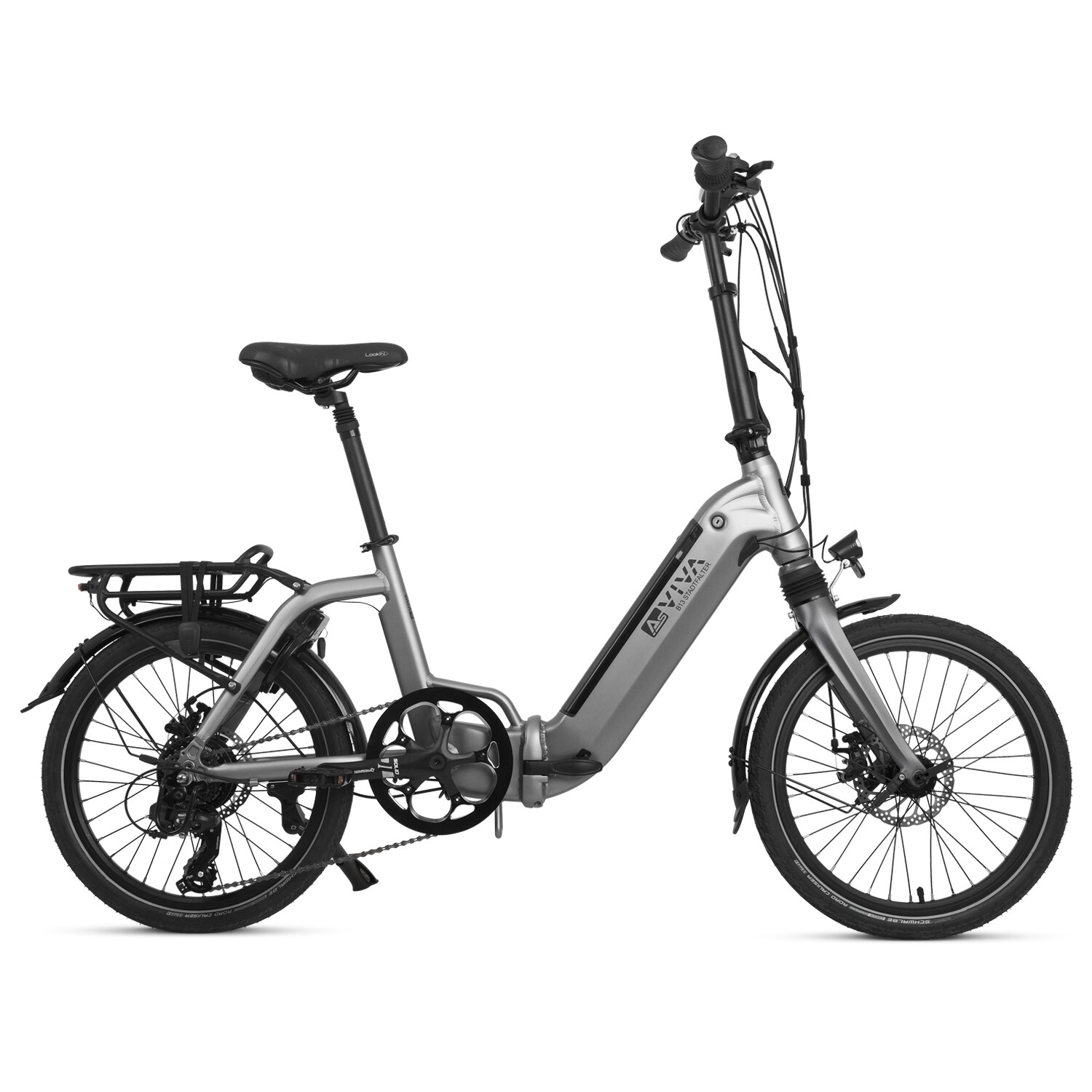 AsViva B13SF Elektro-Klapprad 20" - grau - versch. Farben - Bild 1