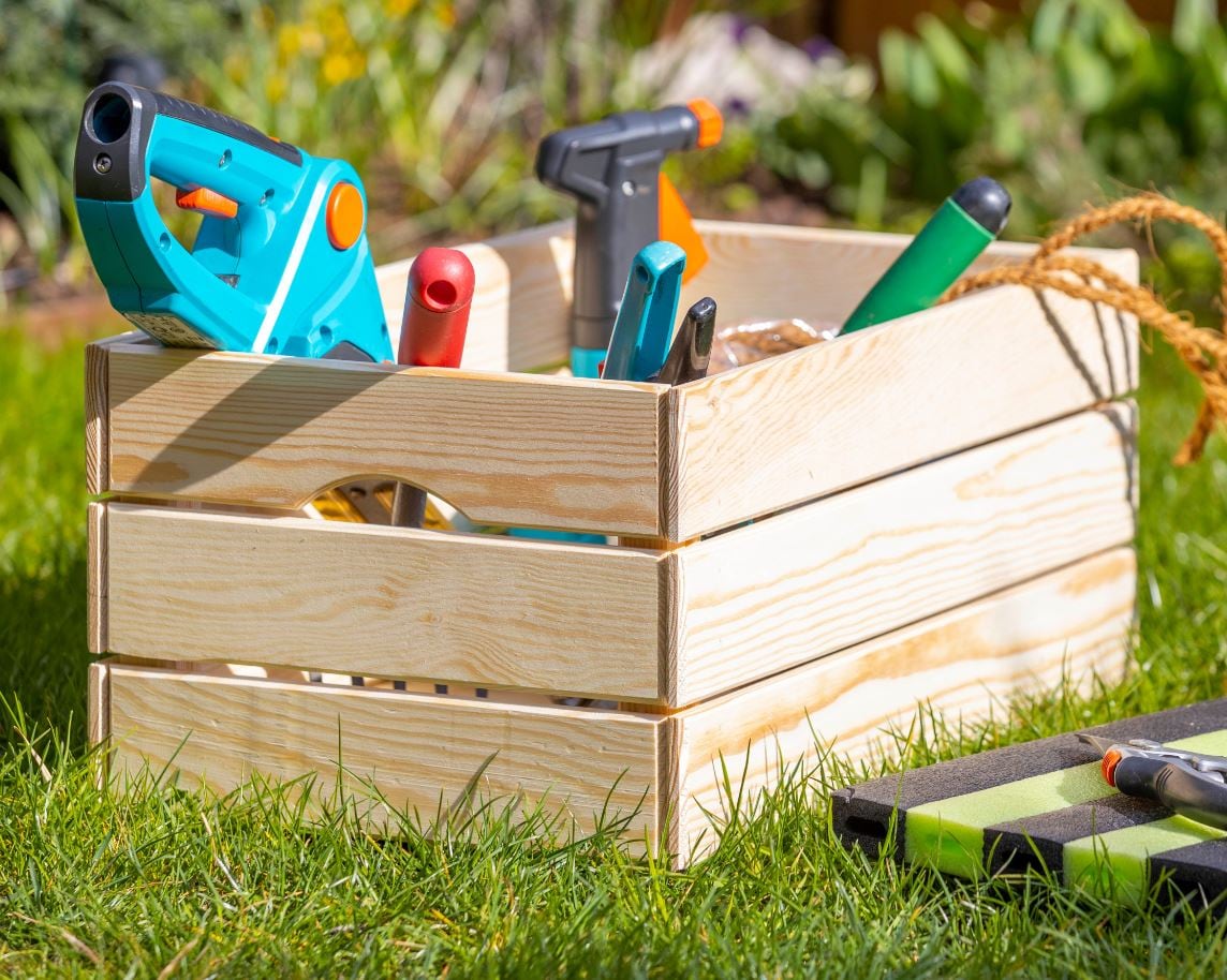 Inter Link Holzkiste/Spielzeugkiste Valloni L - Bild 1