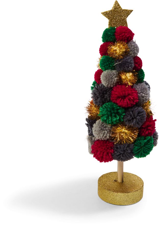 LED Bommelbaum (Pastell) - Bild 1