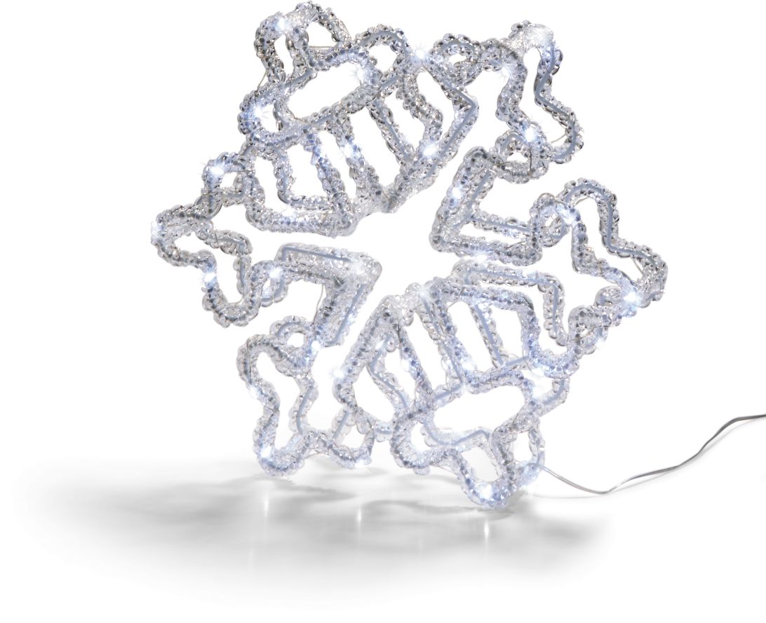 Schneeflocke LED au&szlig;en (Schneeflocke) - Bild 1