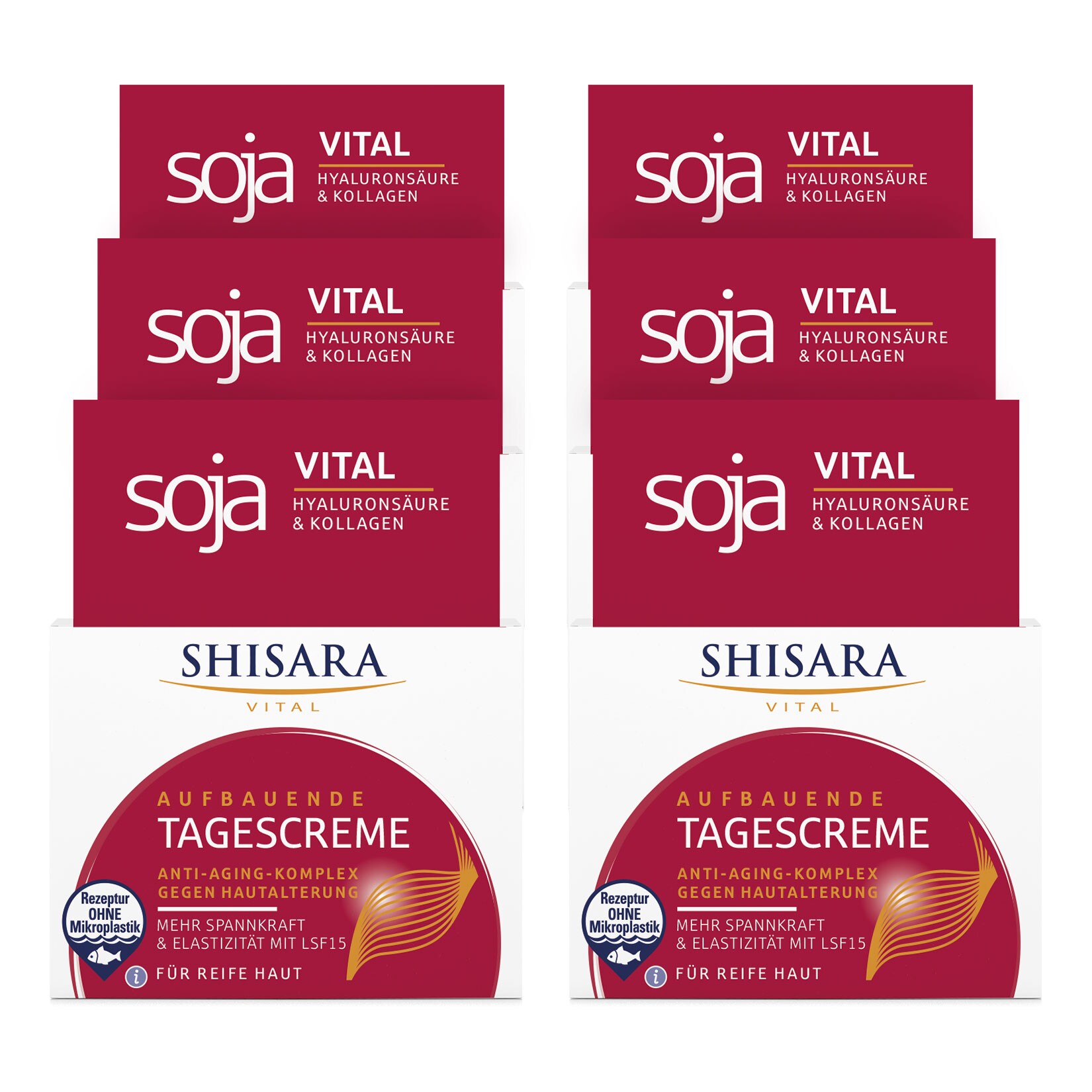 Shisara Tagescreme Vital 50 ml, 6er Pack - Bild 1