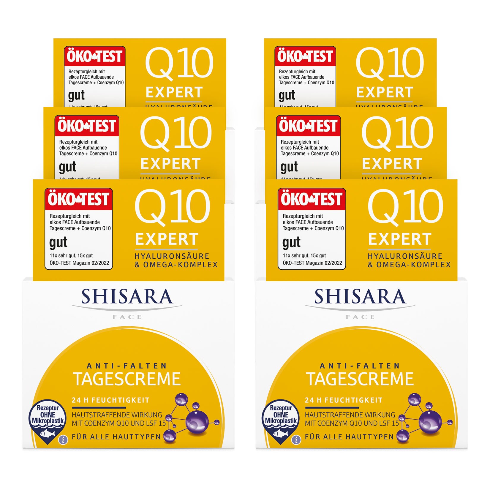 Shisara Tagescreme Q 10 50 ml, 6er Pack - Bild 1