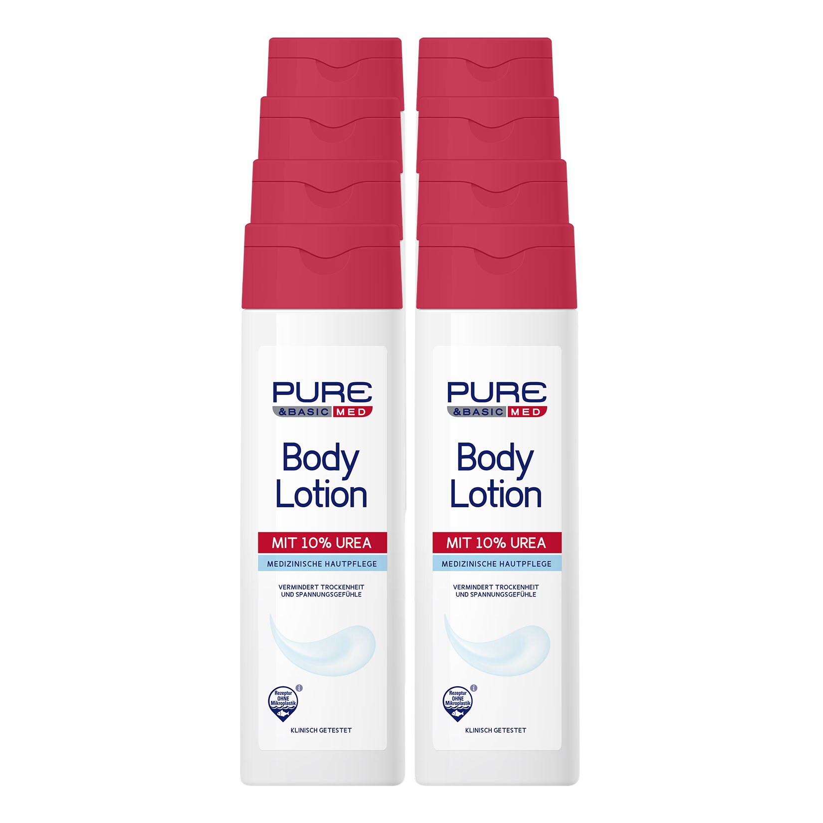 Pure & Basic med Bodylotion 300 ml, 8er Pack - Bild 1