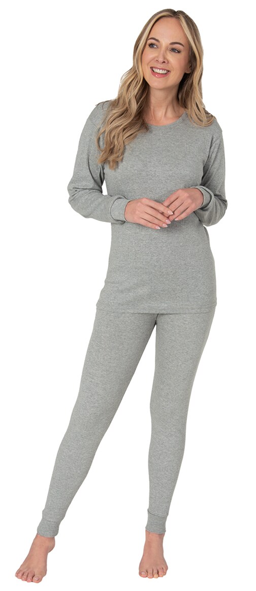 Spirit of Colours Thermounterw&auml;scheset Damen grau-melange - Gr. S - Bild 1