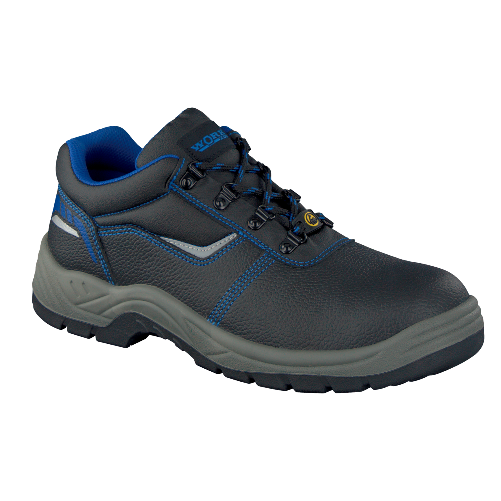 Herren Sicherheitsschuhe – Halbschuh S3 – schwarz/blau, Gr. 44 | 04039653875754