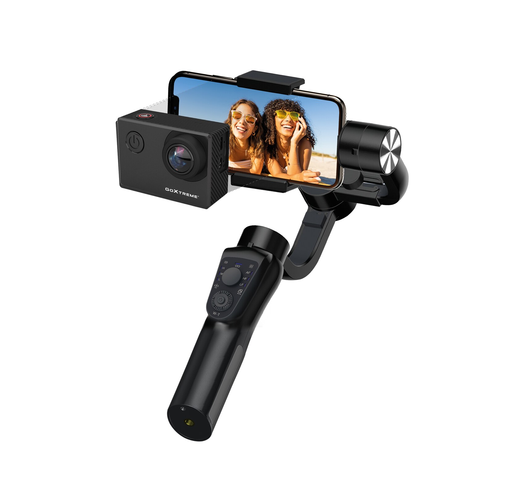 GoXtreme GX3 Gimbal – 3-Achsen-Gimbal GX3 für Smartphones und Action Cams | 04260041686410