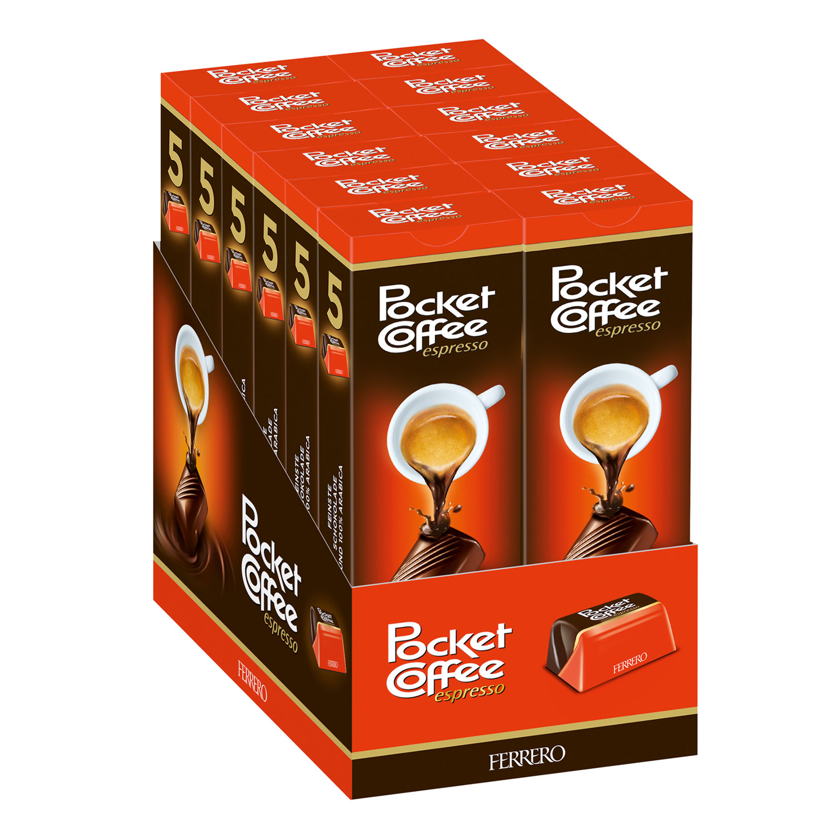 Ferrero Pocket Coffee 62 g, 12er Pack - Bild 1