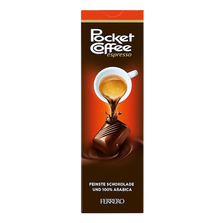 Pocket Coffee Espresso Chocolate Speciality Ferrero, 6 packs