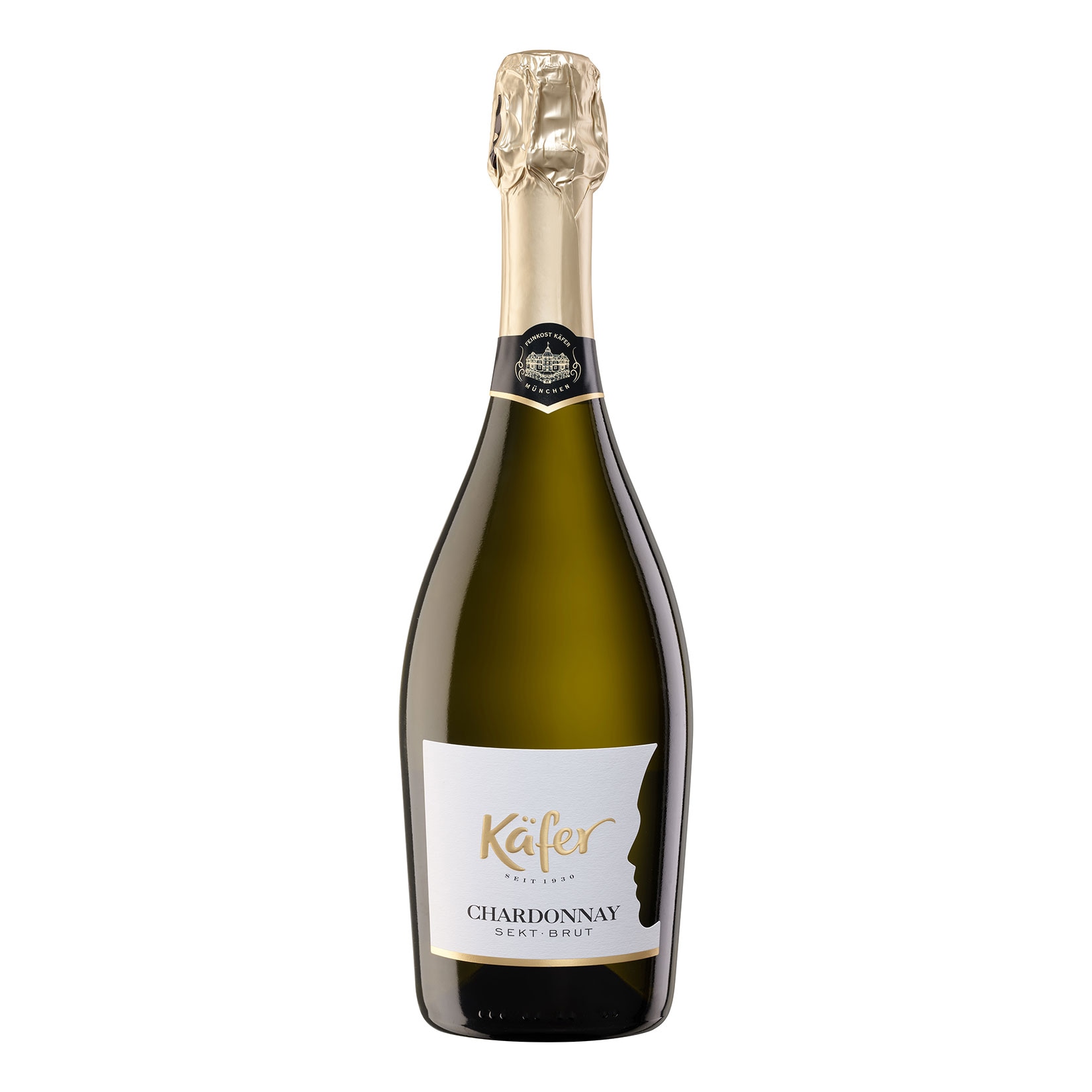 K&auml;fer Sekt Chardonnay Brut 12,0 % vol 0,75 Liter - Bild 1