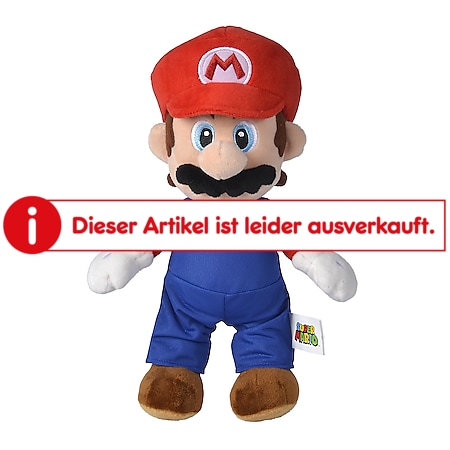 Super Mario Plüsch ca. 30 cm (Mario) - Bild 1