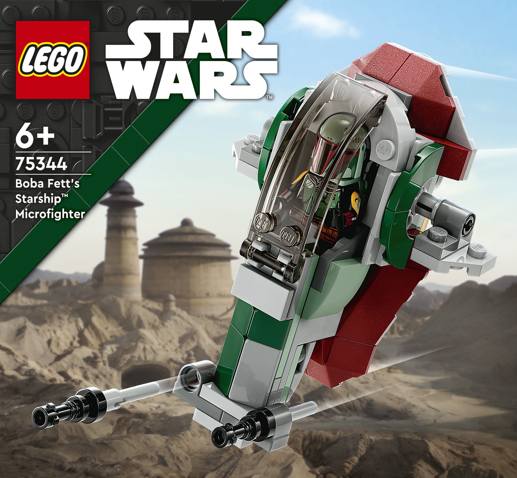 Lego Konstruktionsspielzeug - Boba Fetts Starship&trade; &ndash; Microfighter - Bild 1