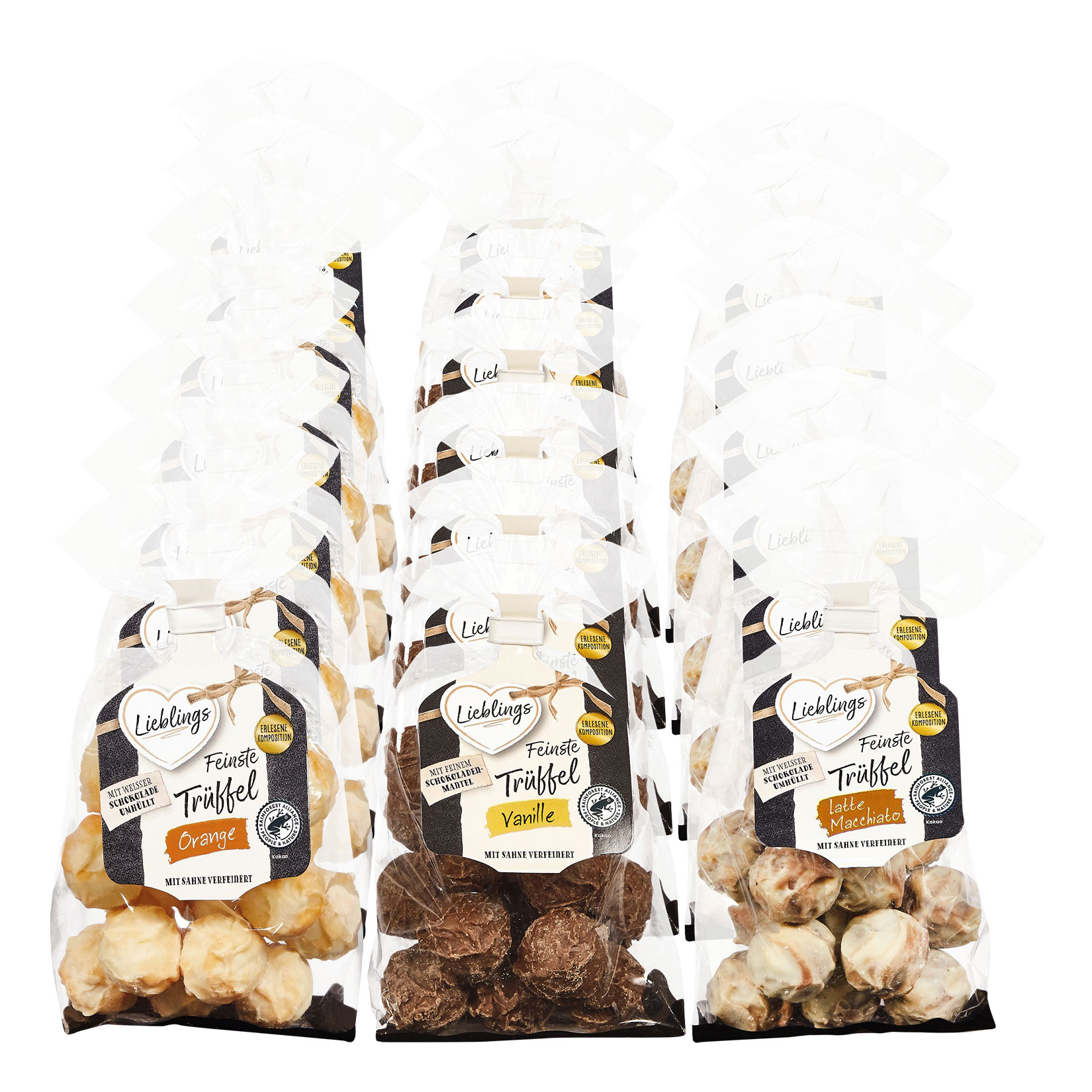 Lieblings Tr&uuml;ffelpralinen 200 g, verschiedene Sorten, 20er Pack - Bild 1