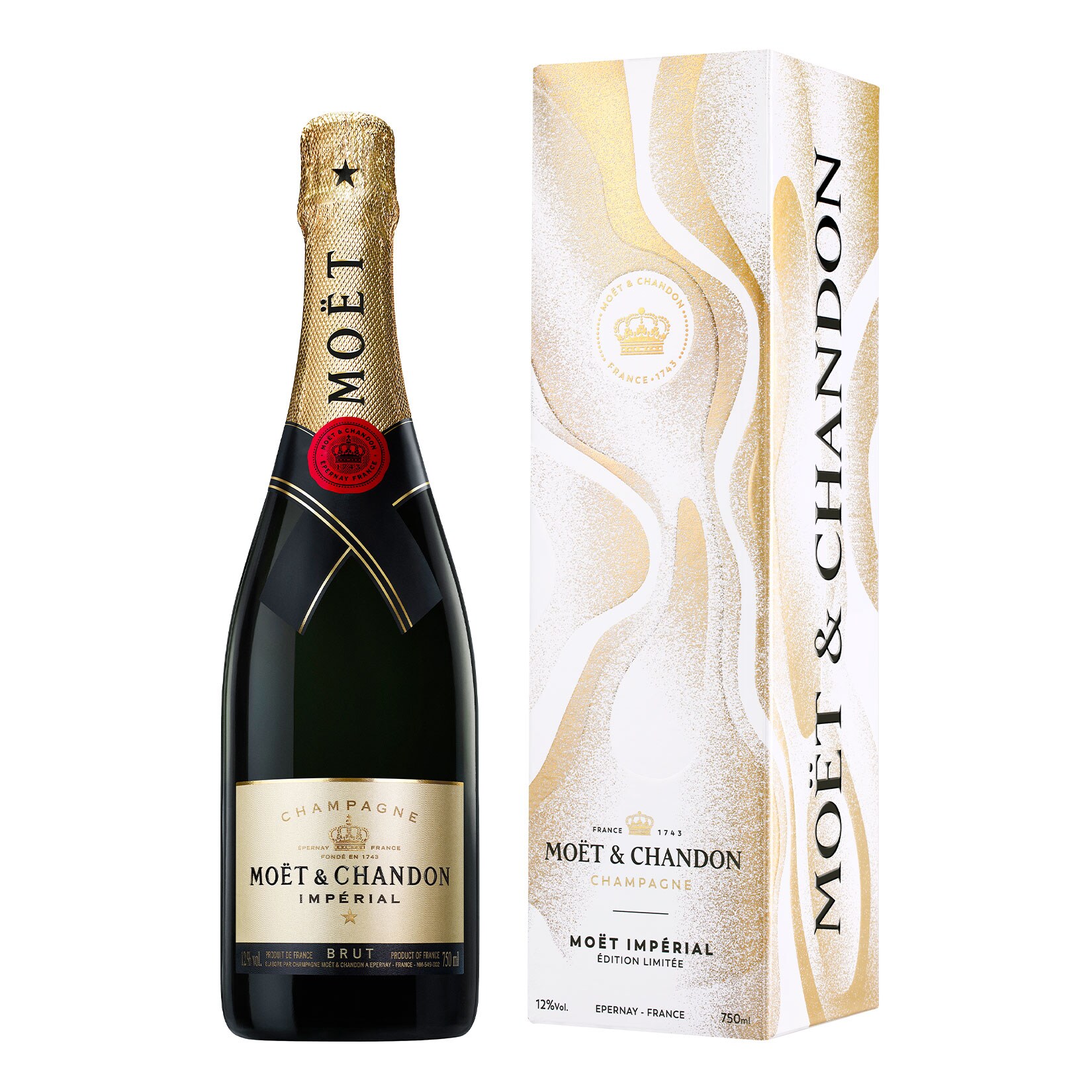 Mo&euml;t & Chandon Brut Imperial Champagner 12,0 % vol 0,75 Liter - Bild 1