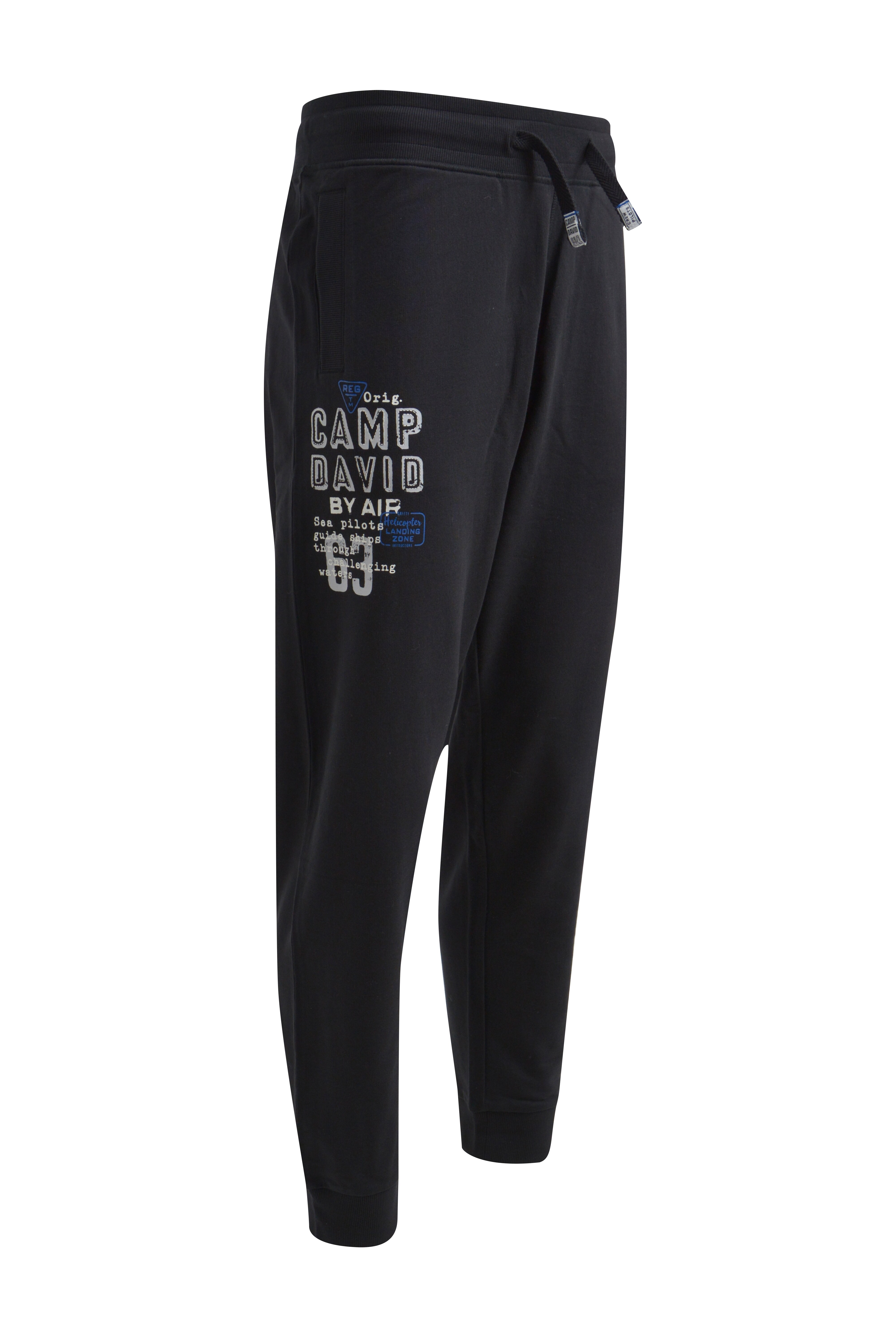 Camp David Herren Jogginghose  - schwarz - Gr. M - Bild 1