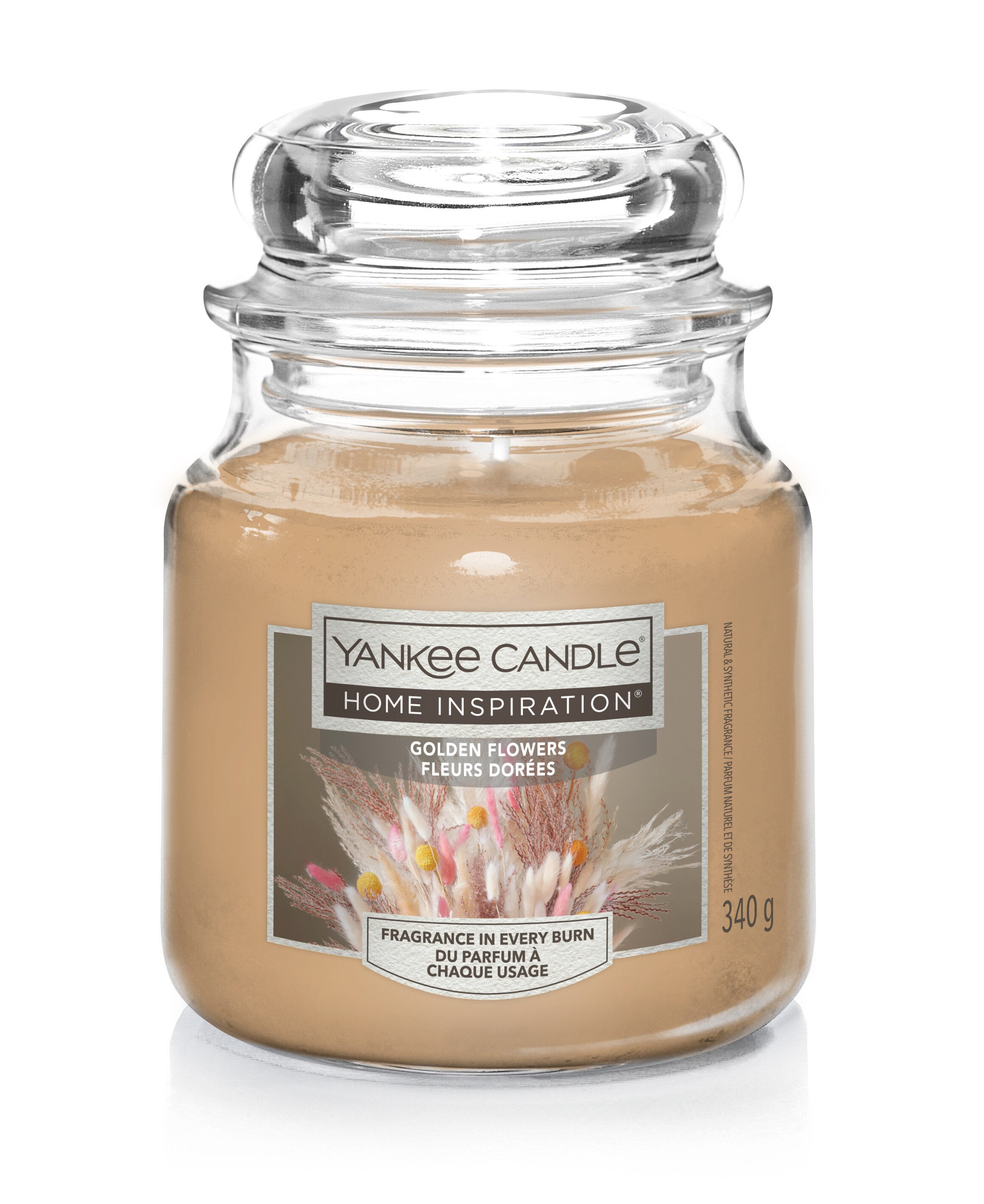 Yankee Candle Home Inspiration Duftkerze - Golden Flowers - Bild 1